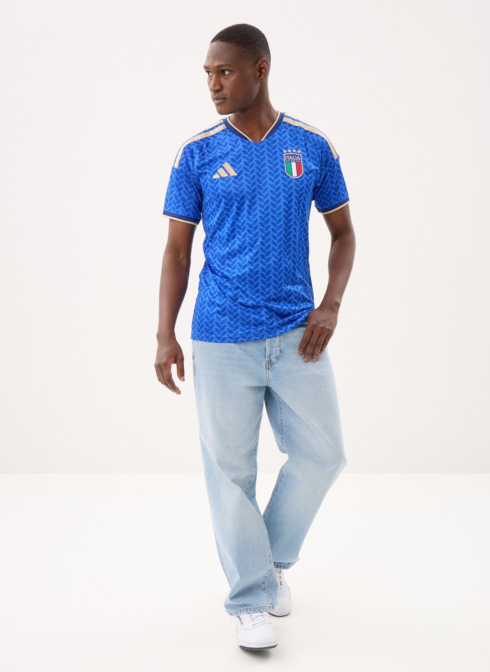T-Shirts FIGC H JSY herren blau adidas performance T-Shirts FIGC H JSY herren blau Boblue