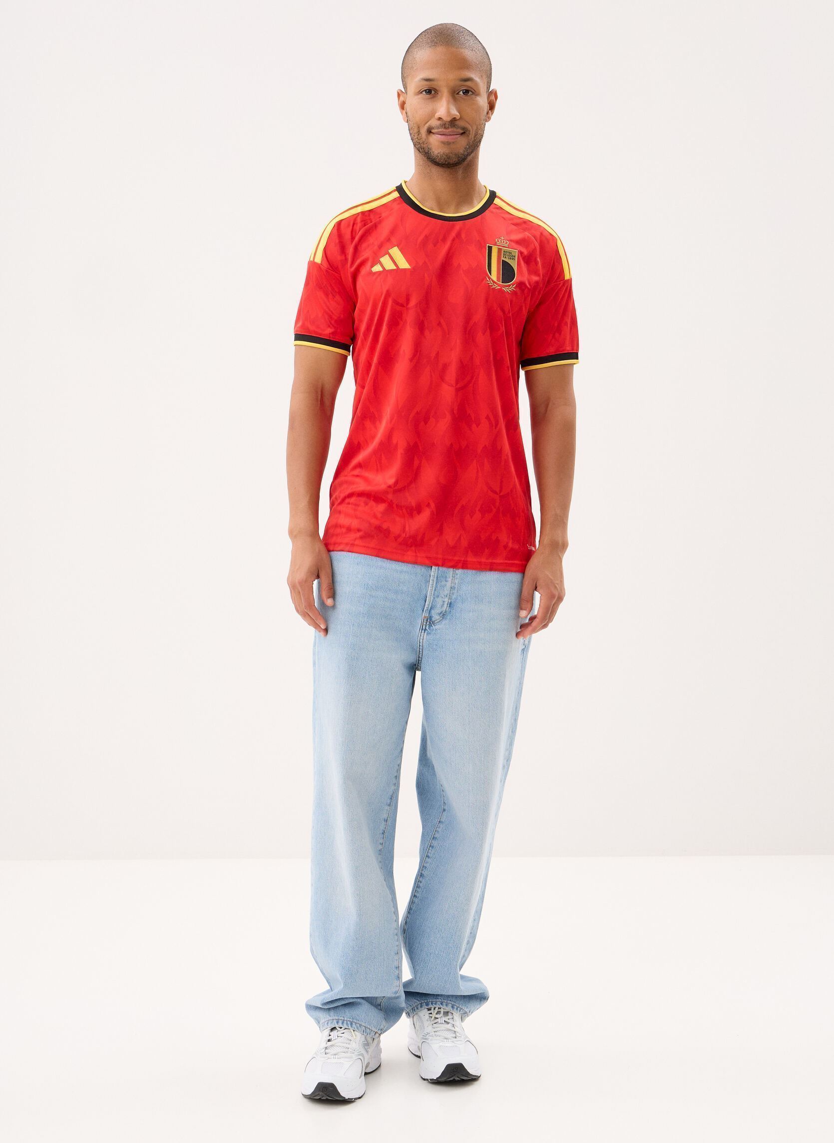 T-Shirts RBFA H JSY herren rot adidas performance T-Shirts RBFA H JSY herren rot RED/BOGOLD