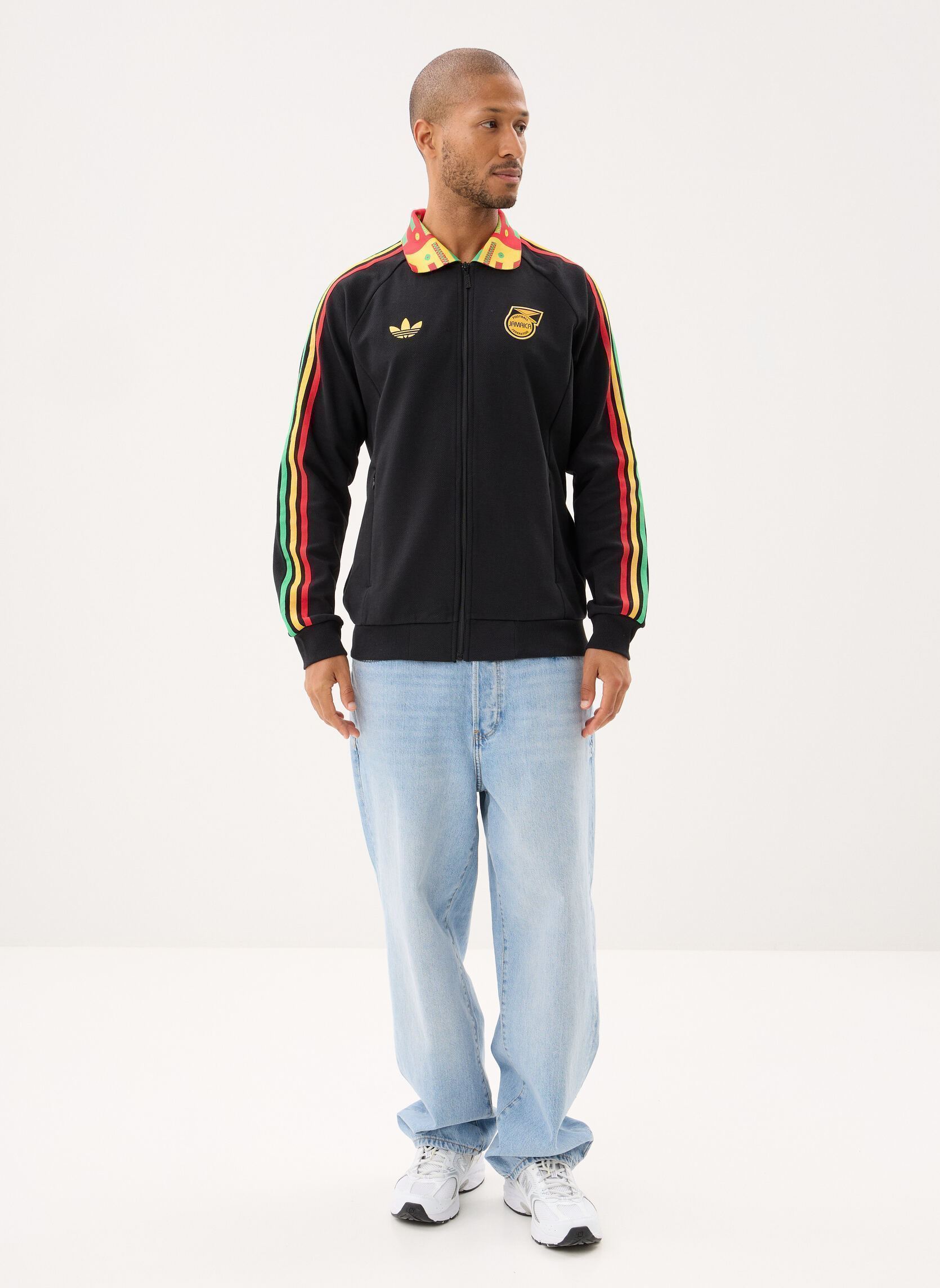 Trainingsjacken JFF A OG JK herren schwarz adidas performance Trainingsjacken JFF A OG JK herren schwarz Black