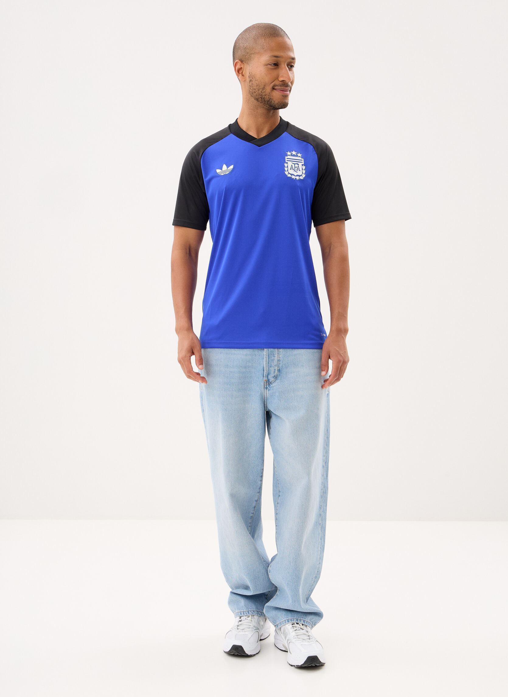 Tee-shirts AFA PRESHI A homme blanc adidas performance Tee-shirts AFA PRESHI A homme blanc LUCBLU