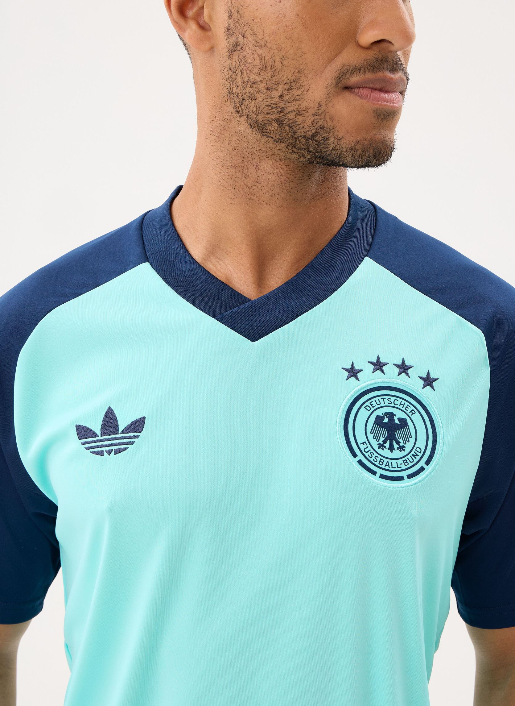 Tee-shirts DFB PRESHI A homme blanc adidas performance Tee-shirts DFB PRESHI A homme blanc FLAAQU