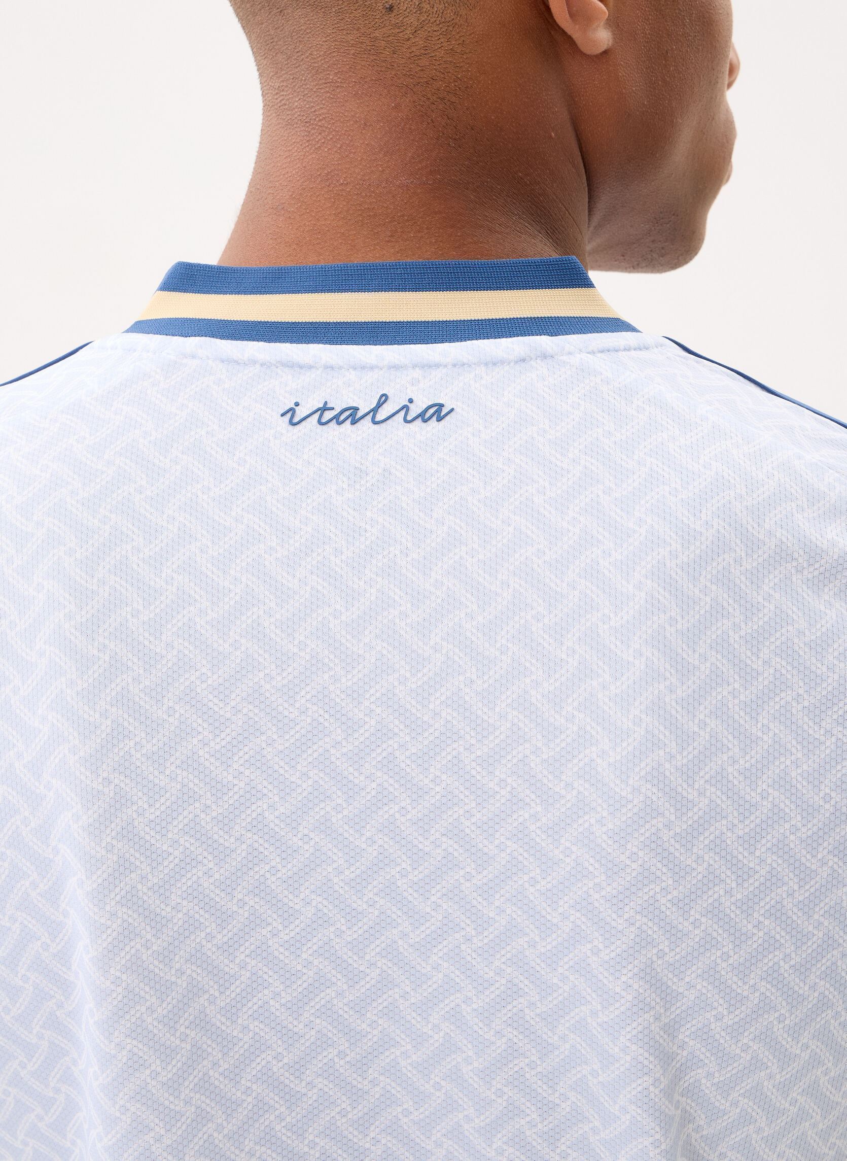 Tee-shirts FIGC A JSY homme bleu adidas performance Tee-shirts FIGC A JSY homme bleu AERBLU