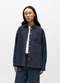 Langarm-Hemden Objgina L/S Lo Denim Shirt Noos damen blau OBJECT Langarm-Hemden Objgina L/S Lo Denim Shirt Noos damen blau Dark Blue Denim