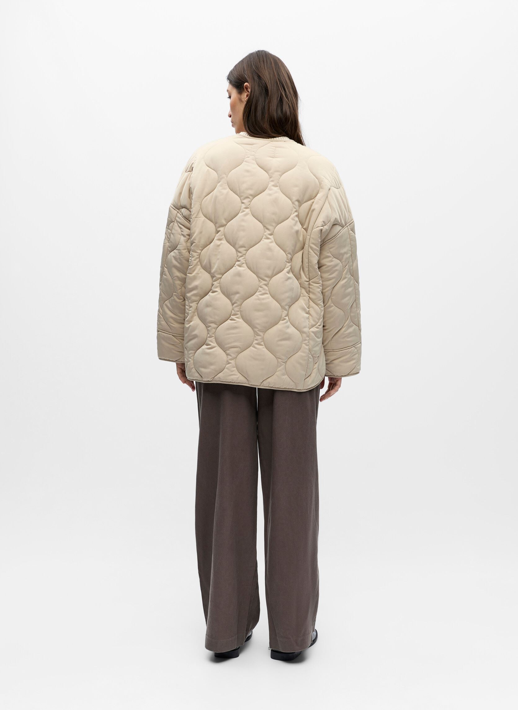 Bomberjacks Objallie Ls Lo Quilted Jacket Noos dames bruin OBJECT Bomberjacks Objallie Ls Lo Quilted Jacket Noos dames bruin HUMUS