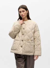 Bomberjacks Objallie Ls Lo Quilted Jacket Noos dames bruin