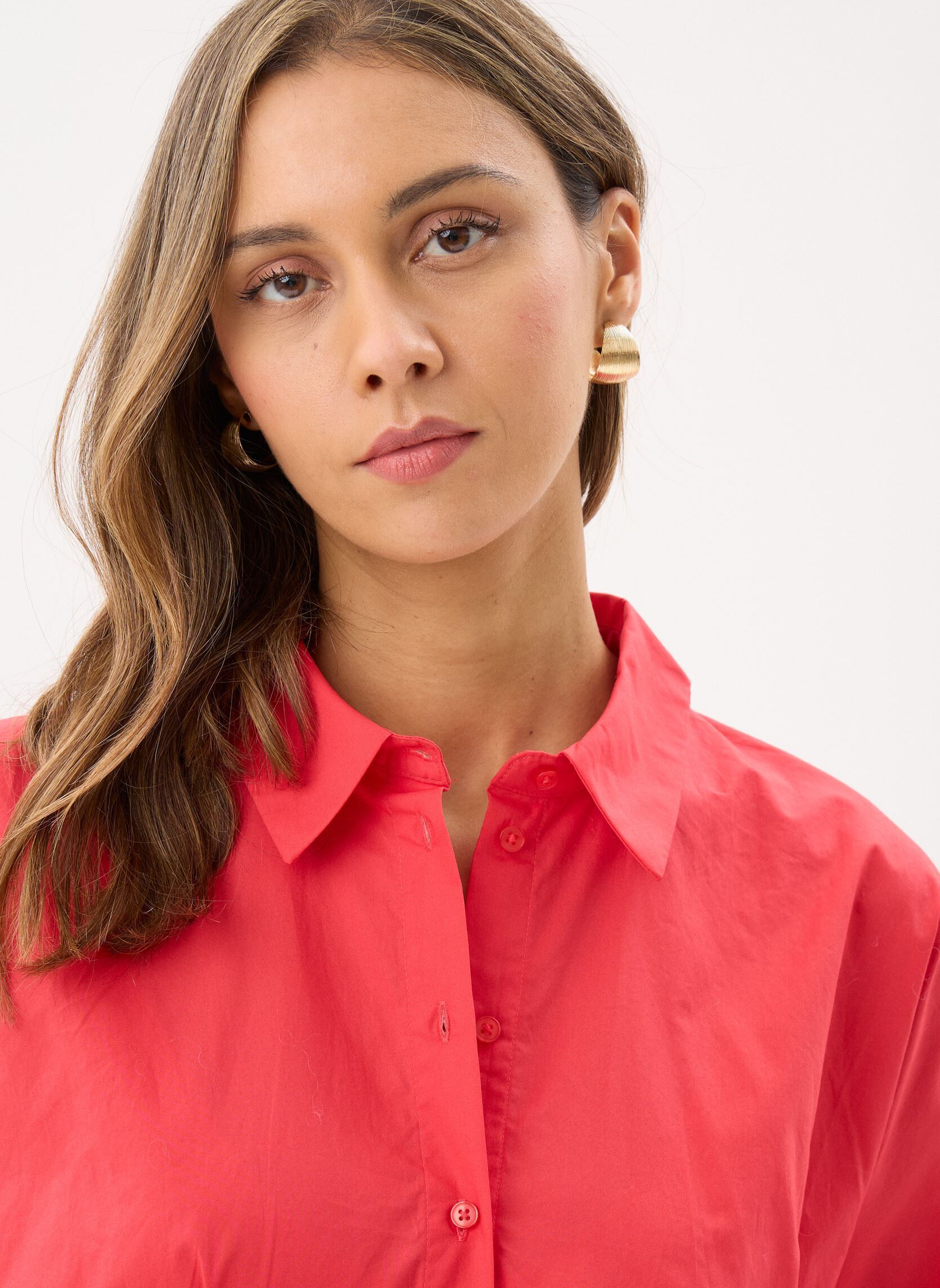 Korte mouw overhemden Objmerle Hope 3/4 Re Shirt 143 dames rood OBJECT Korte mouw overhemden Objmerle Hope 3/4 Re Shirt 143 dames rood POINSETTIA