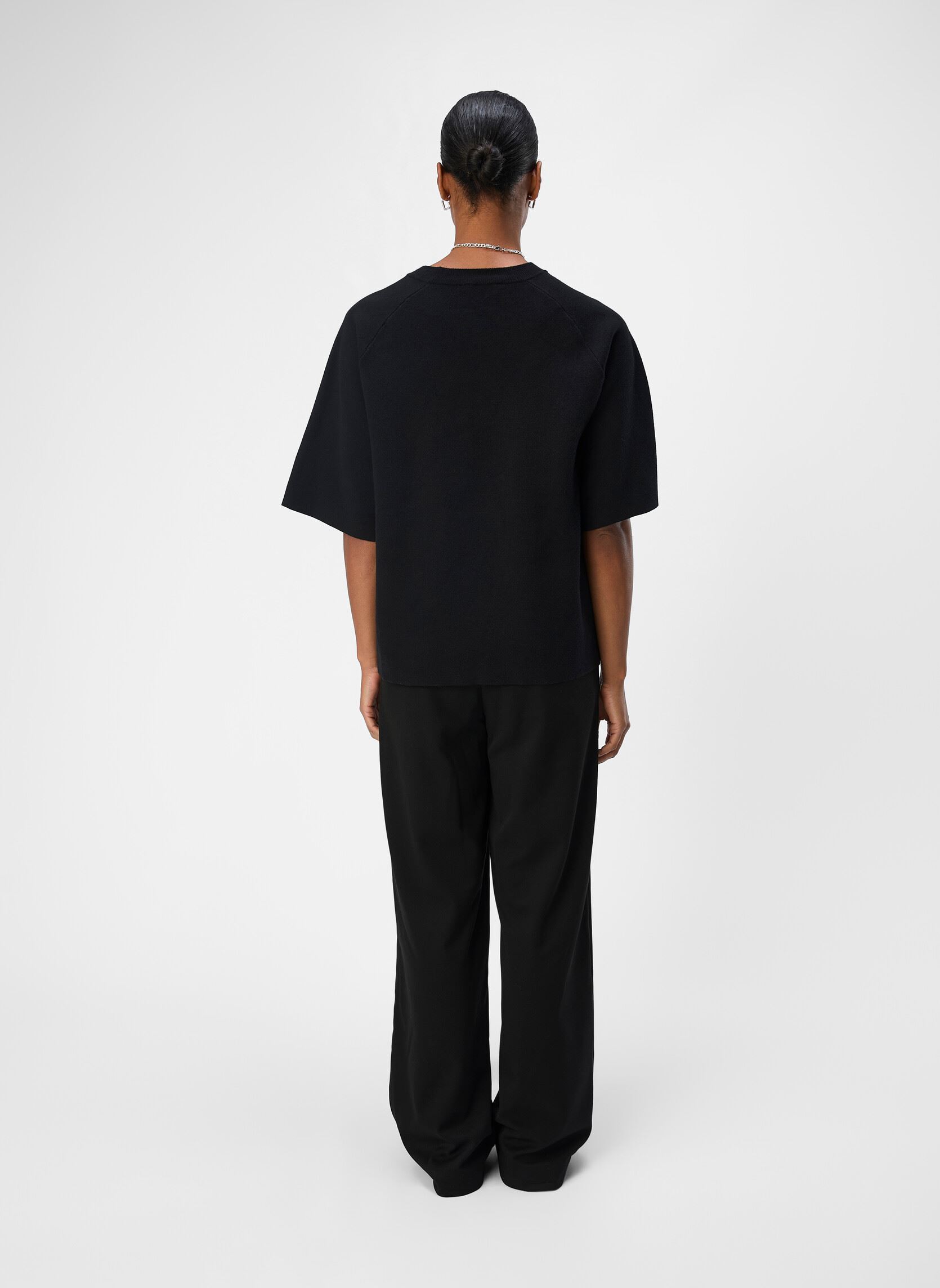Pullover Objreynard 2/4 Knit Pullover Noos damen schwarz OBJECT Pullover Objreynard 2/4 Knit Pullover Noos damen schwarz Black
