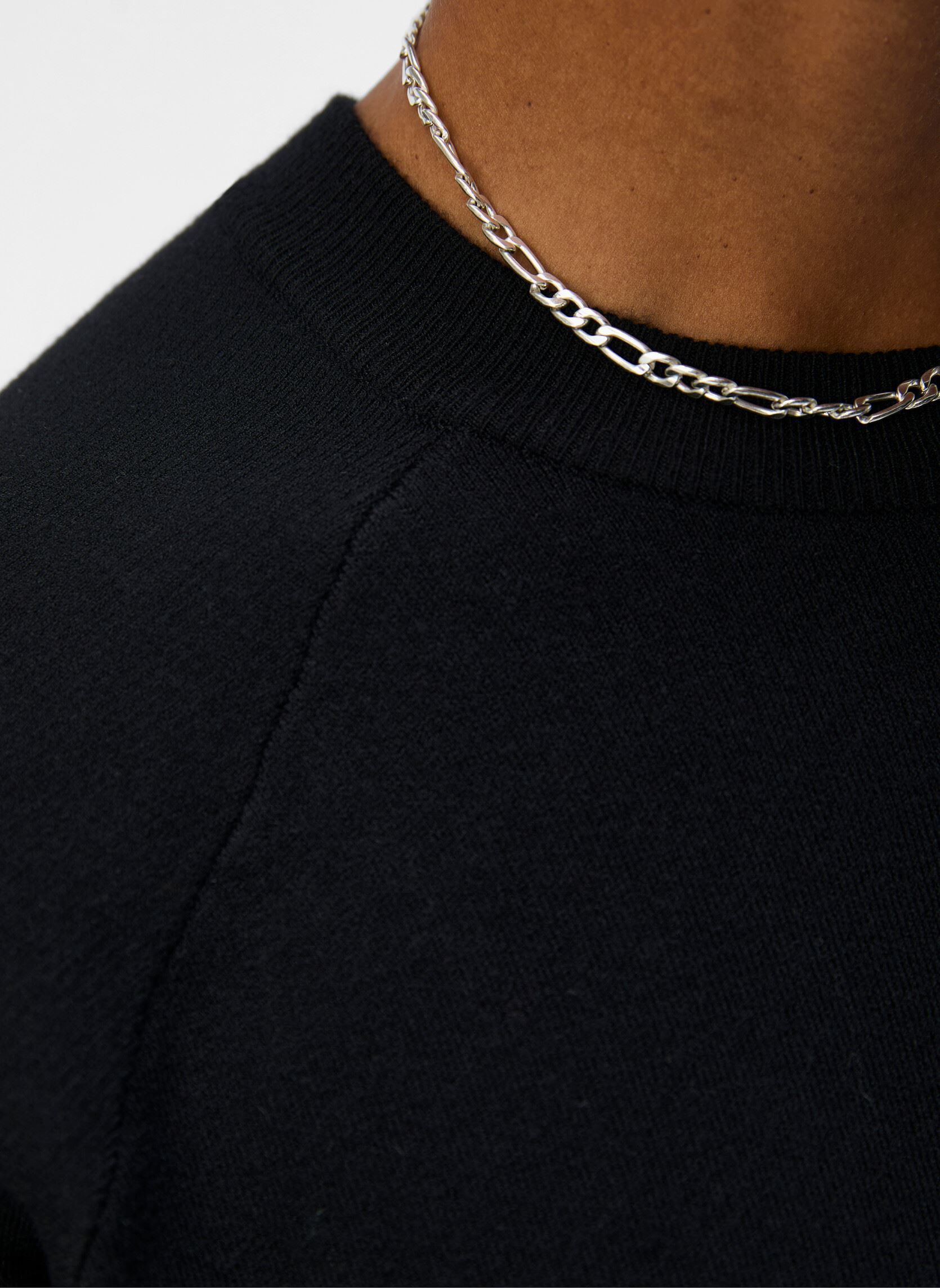 Pullover Objreynard 2/4 Knit Pullover Noos damen schwarz OBJECT Pullover Objreynard 2/4 Knit Pullover Noos damen schwarz Black