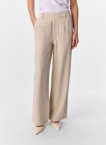 Pantalons larges Objframe Lisa Wide Mw Pant Noos femme beige OBJECT Pantalons larges Objframe Lisa Wide Mw Pant Noos femme beige Birch