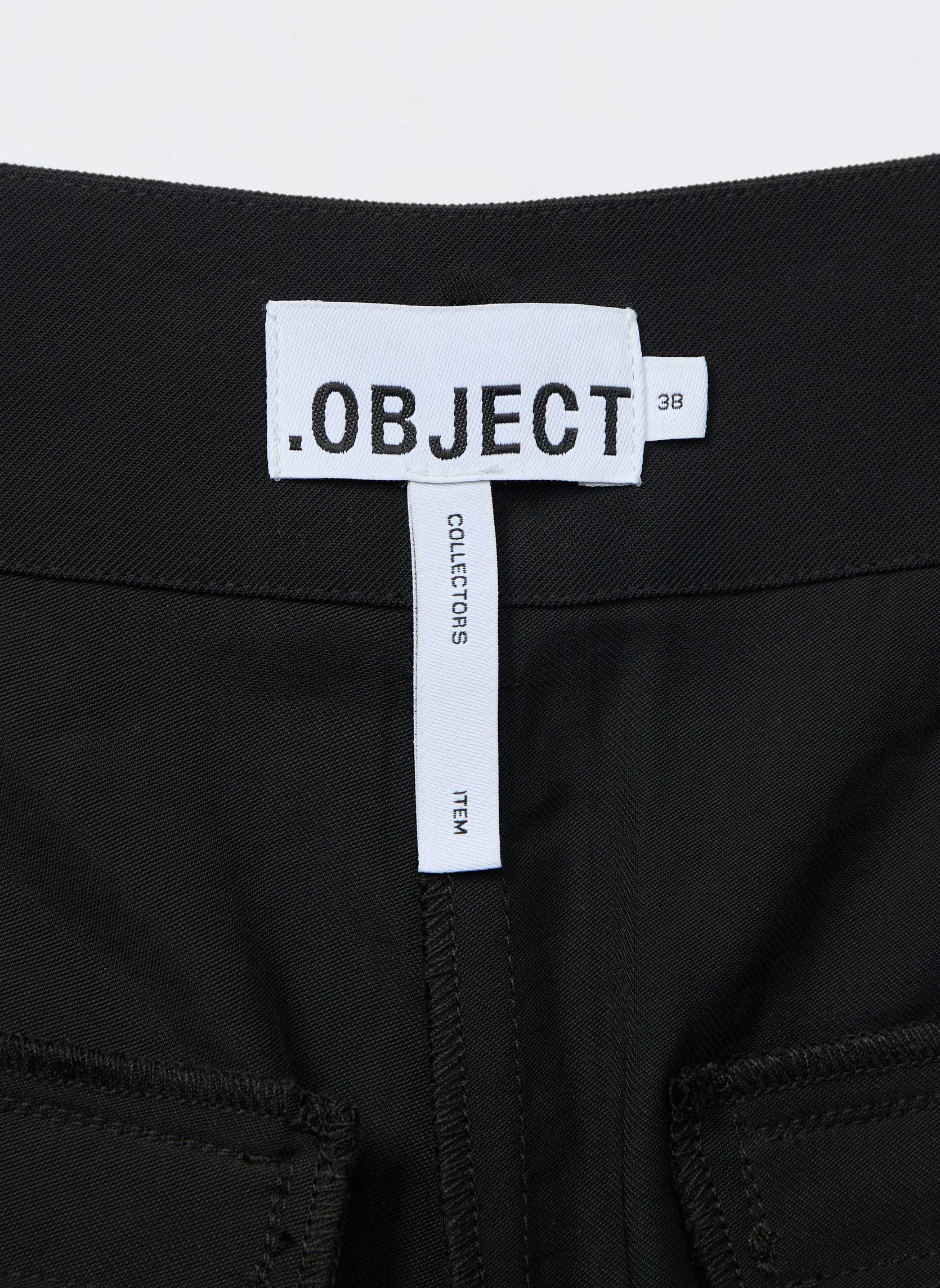 Pantalons larges Objmabel Mw Lo Pant E Vip 26 femme noir OBJECT Pantalons larges Objmabel Mw Lo Pant E Vip 26 femme noir Black