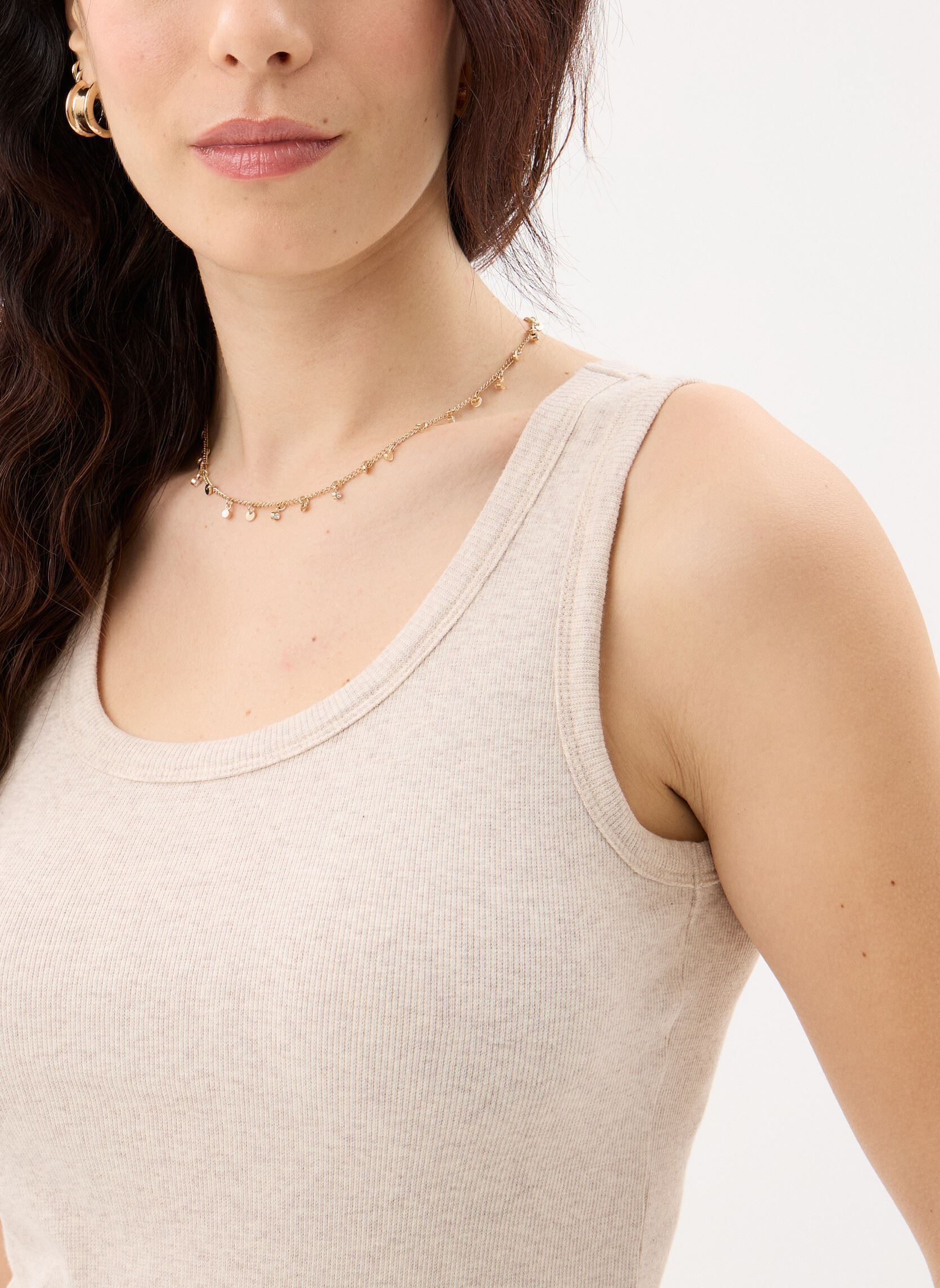 Hemdjes Objmoli Sli Tank Top Noos dames bruin OBJECT Hemdjes Objmoli Sli Tank Top Noos dames bruin Humus