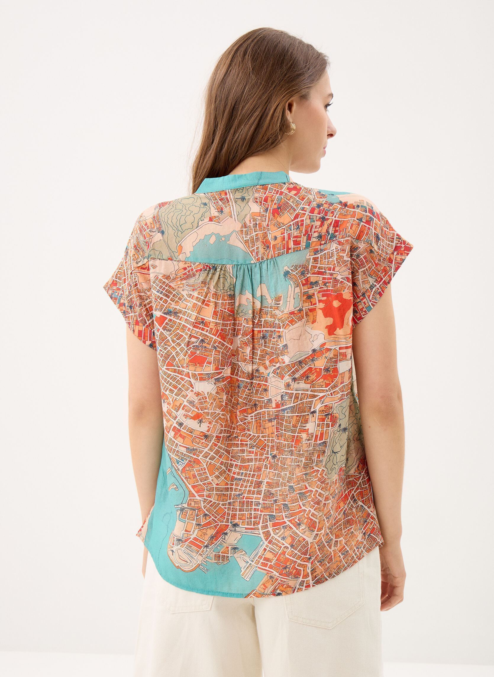 Hemden Objbeta Re S/S Top 144 Div damen grün OBJECT Hemden Objbeta Re S/S Top 144 Div damen grün Grayed Jade