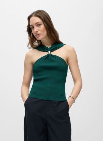 Tops Objcallie S/L Sli Knit Top 144 dames groen OBJECT Tops Objcallie S/L Sli Knit Top 144 dames groen BOTANICAL GARDEN