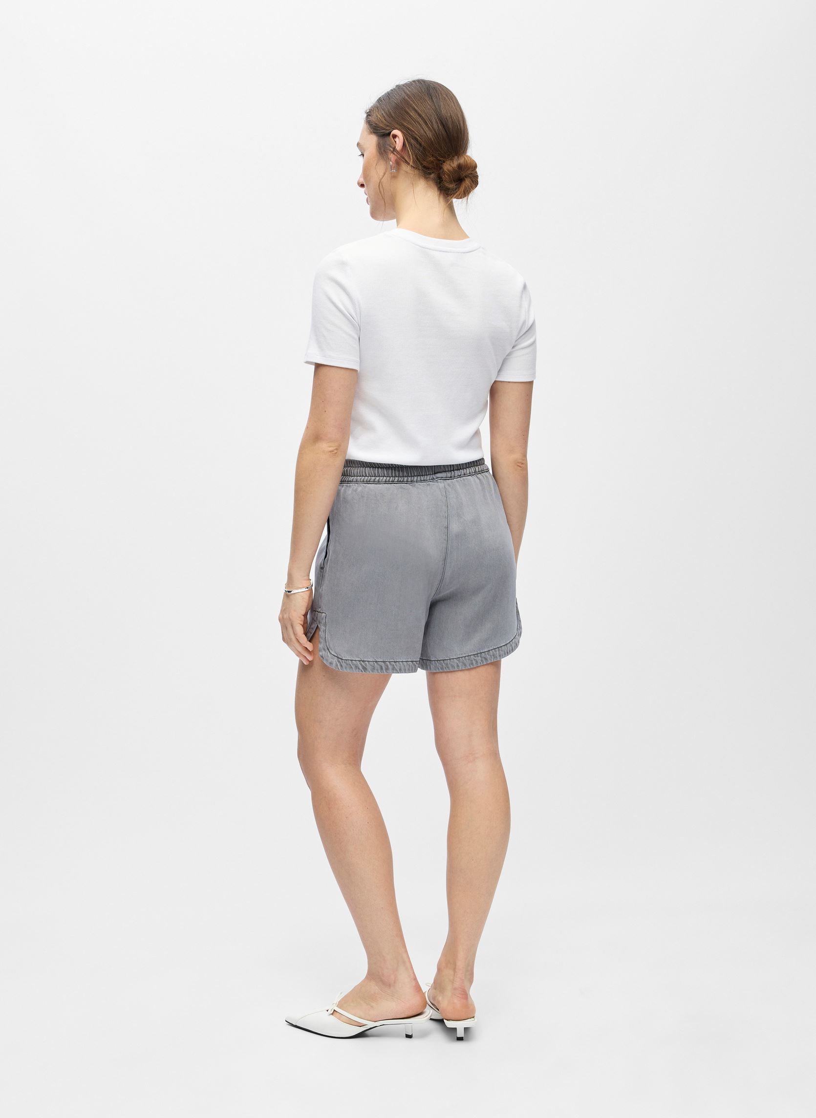 Shorts Objframe Re Mw Shorts Noos dames grijs OBJECT Shorts Objframe Re Mw Shorts Noos dames grijs LIGHT GREY DENIM