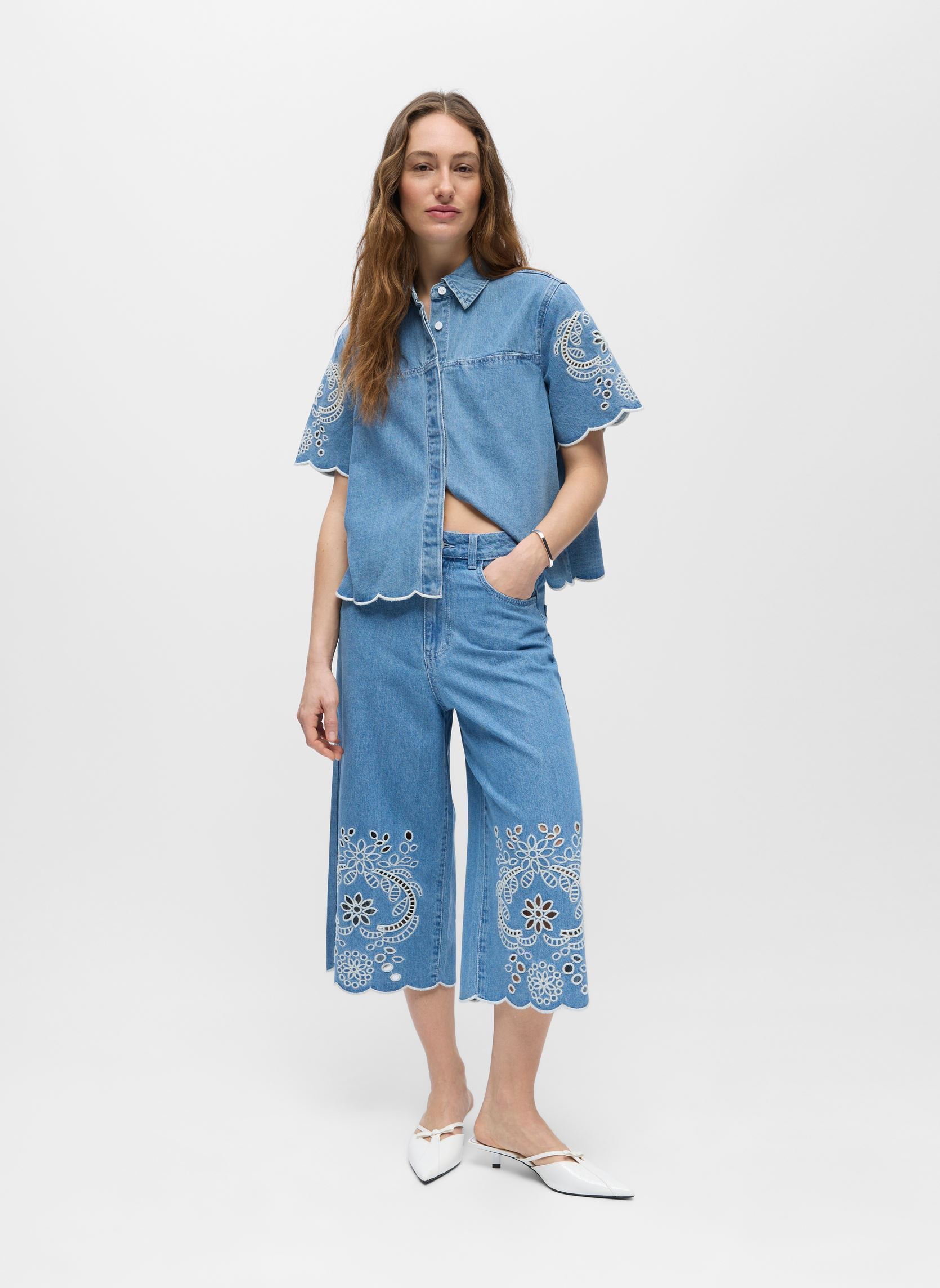 Shorts Objidda Bermuda Denim Shorts 144 femme bleu OBJECT Shorts Objidda Bermuda Denim Shorts 144 femme bleu Light Blue Denim