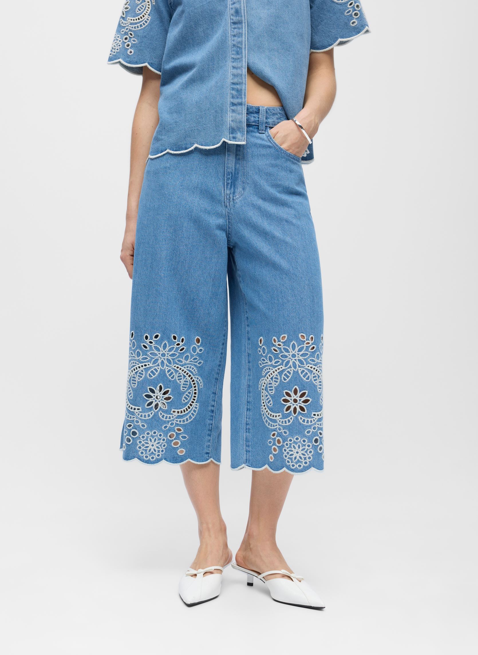 Shorts Objidda Bermuda Denim Shorts 144 femme bleu OBJECT Shorts Objidda Bermuda Denim Shorts 144 femme bleu Light Blue Denim