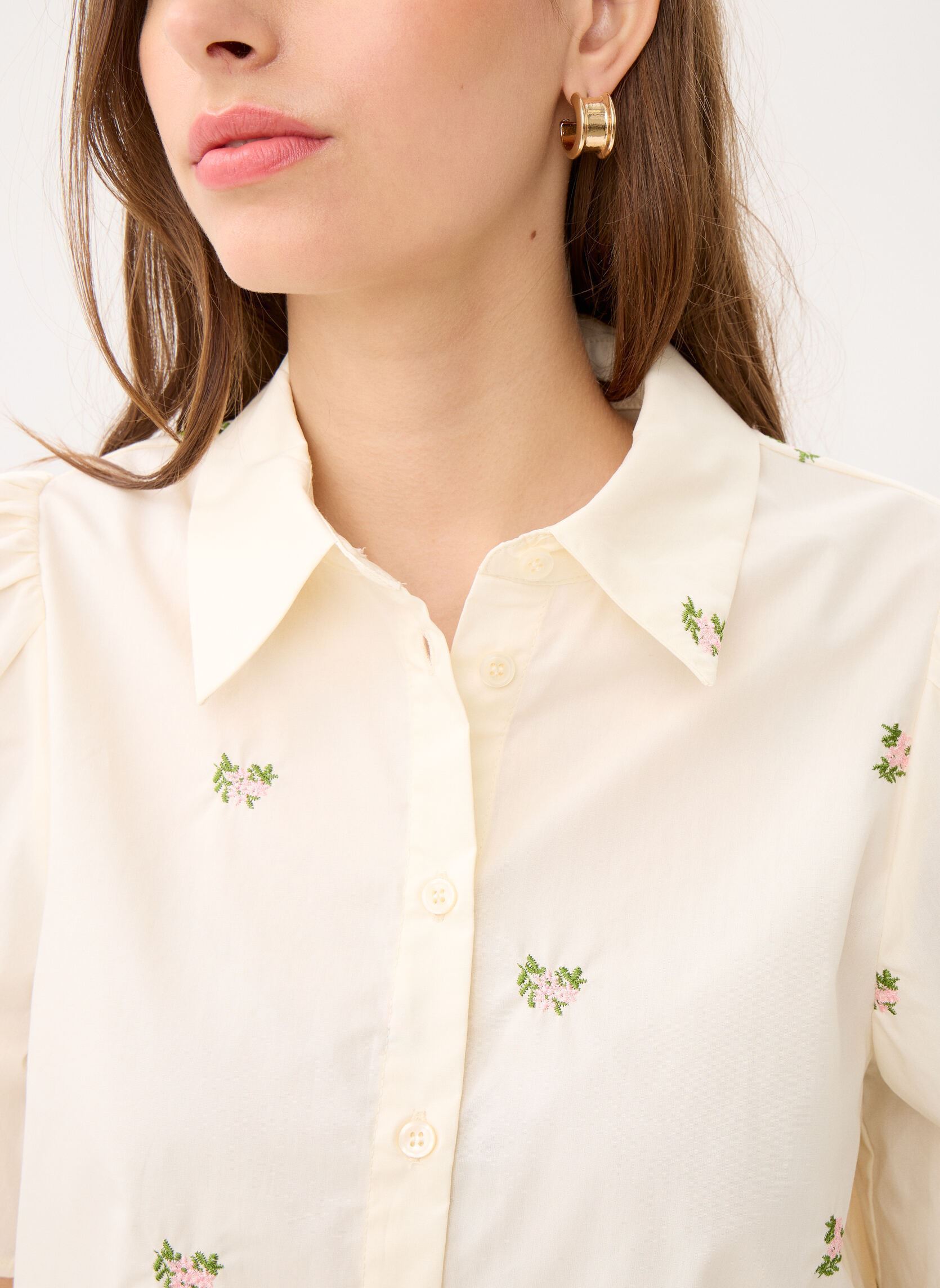 Hemden Objmolia S/S Re Shirt 143 dames wit OBJECT Hemden Objmolia S/S Re Shirt 143 dames wit CLOUD DANCER