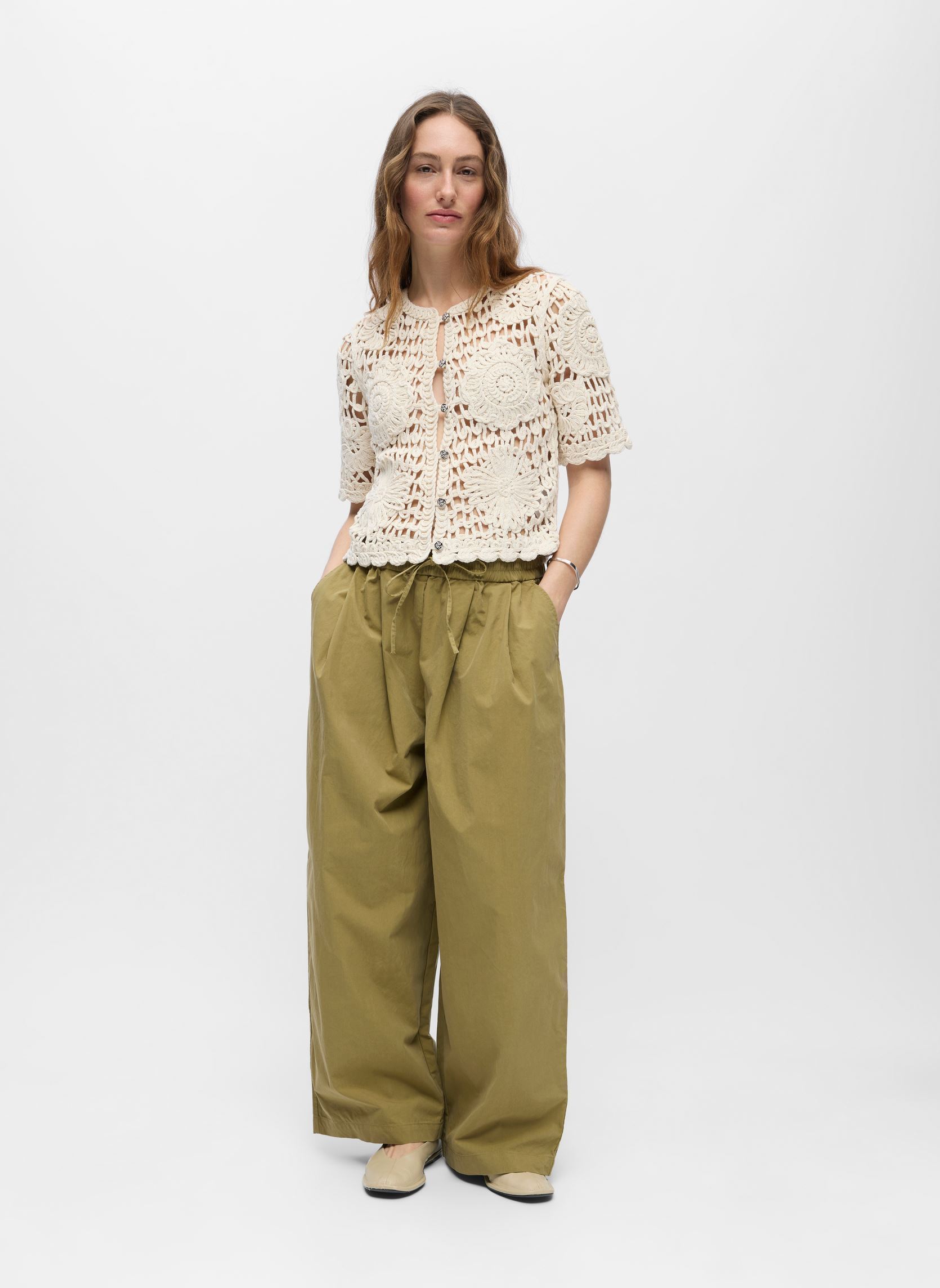 Pulls Objminga Re S/S Knit Cardigan 144 femme beige OBJECT Pulls Objminga Re S/S Knit Cardigan 144 femme beige Birch