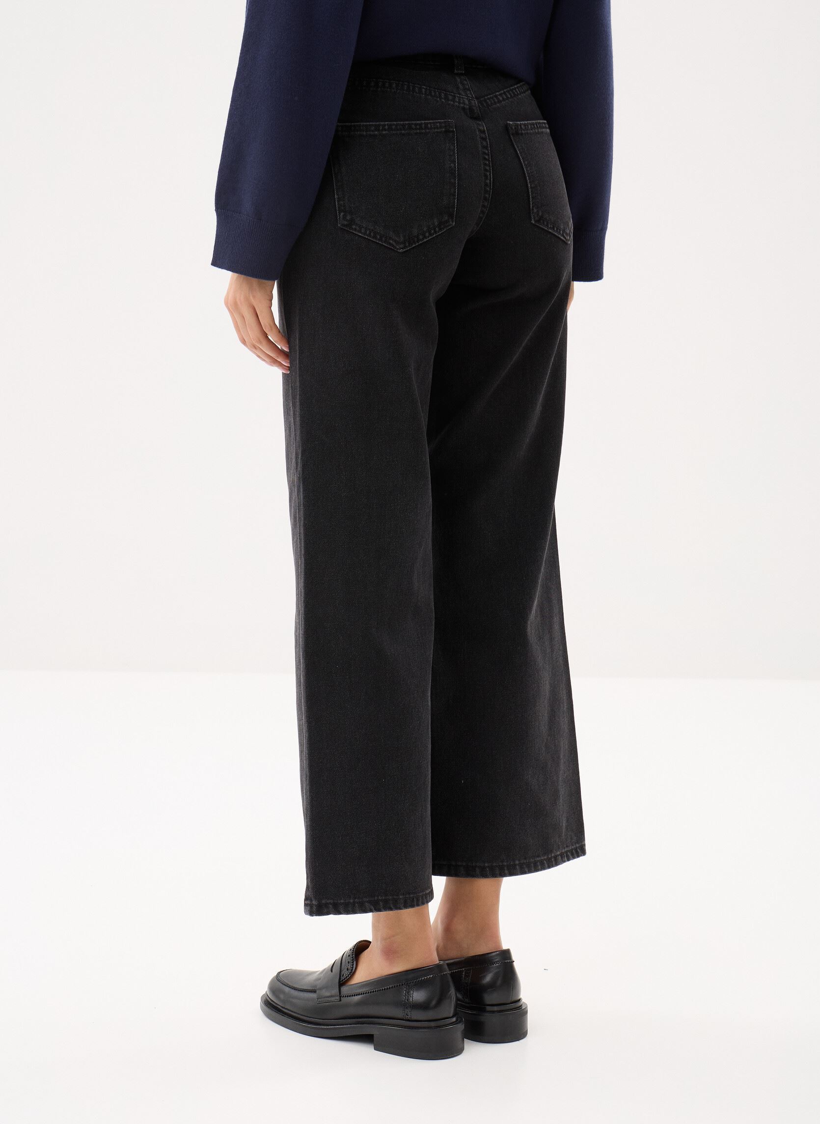Wijde jeans / Flared Jeans Vimarlin Rw Jeans/C35 dames zwart Vila Wijde jeans / Flared Jeans Vimarlin Rw Jeans/C35 dames zwart BLACK BEAUTY