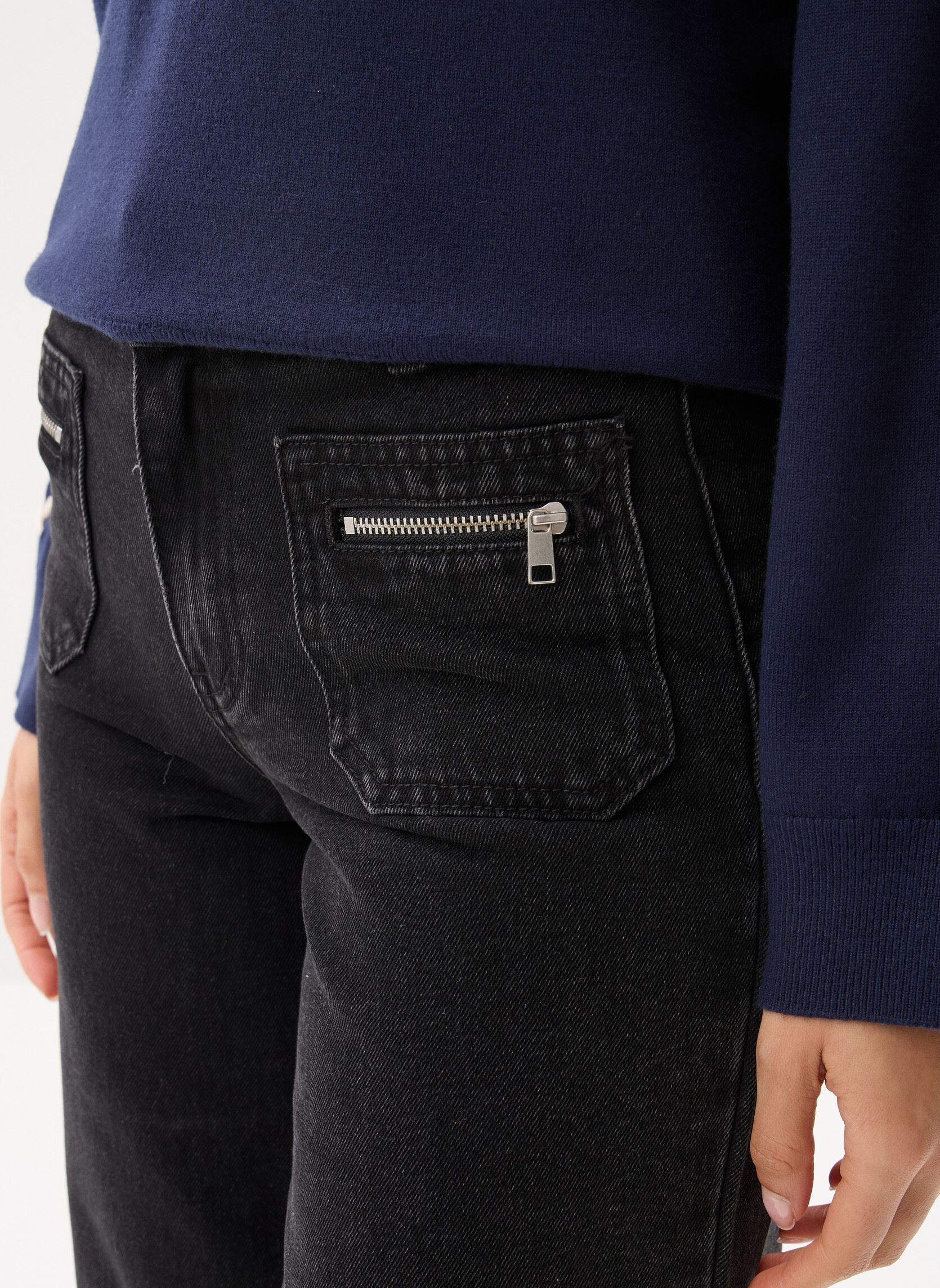 Wijde jeans / Flared Jeans Vimarlin Rw Jeans/C35 dames zwart Vila Wijde jeans / Flared Jeans Vimarlin Rw Jeans/C35 dames zwart BLACK BEAUTY