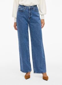 Wijde jeans / Flared Jeans Vifreya Jaf Hw Wide Jeans - Noos dames blauw Vila Wijde jeans / Flared Jeans Vifreya Jaf Hw Wide Jeans - Noos dames blauw Medium Blue Denim