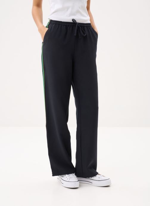 Vila Pantalons larges Vikalan Hw Stripe Detail Pants femme noir