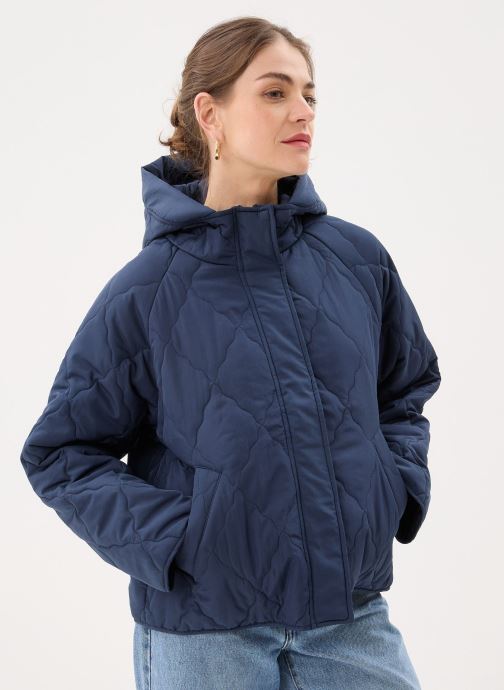 Vila Blousons Vinova L/S Quilted Jacket/Rn femme bleu