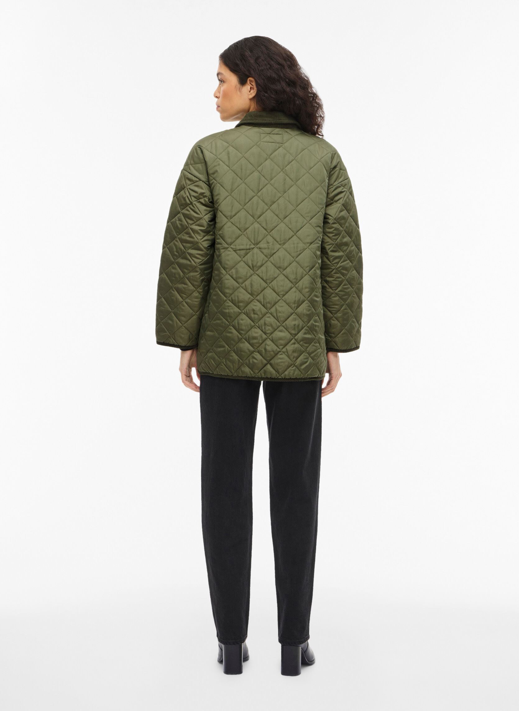 Bomberjacks Viango L/S Jacket/Tb dames groen Vila Bomberjacks Viango L/S Jacket/Tb dames groen OLIVINE