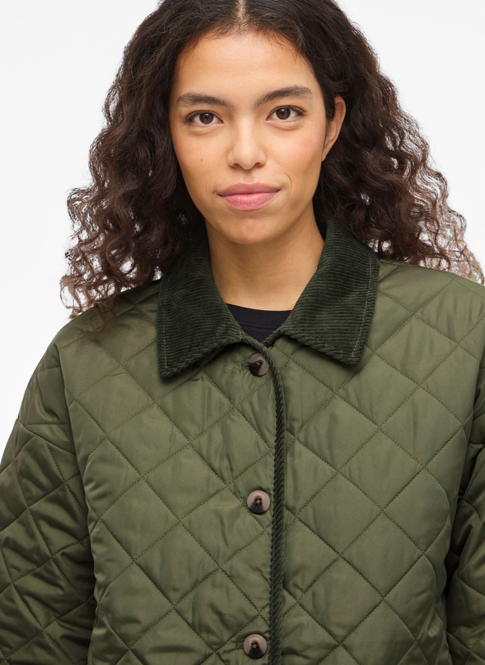 Bomberjacks Viango L/S Jacket/Tb dames groen Vila Bomberjacks Viango L/S Jacket/Tb dames groen OLIVINE