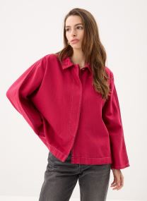 Langarm-Hemden Vicreek L/S Oversize Denim Shirt damen rosa Vila Langarm-Hemden Vicreek L/S Oversize Denim Shirt damen rosa anemone