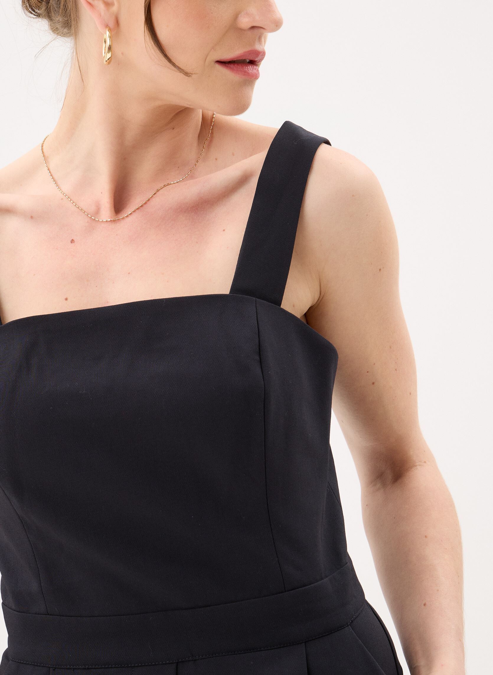 Broekpakken Viessential S/L Jumpsuit dames zwart Vila Broekpakken Viessential S/L Jumpsuit dames zwart BLACK BEAUTY