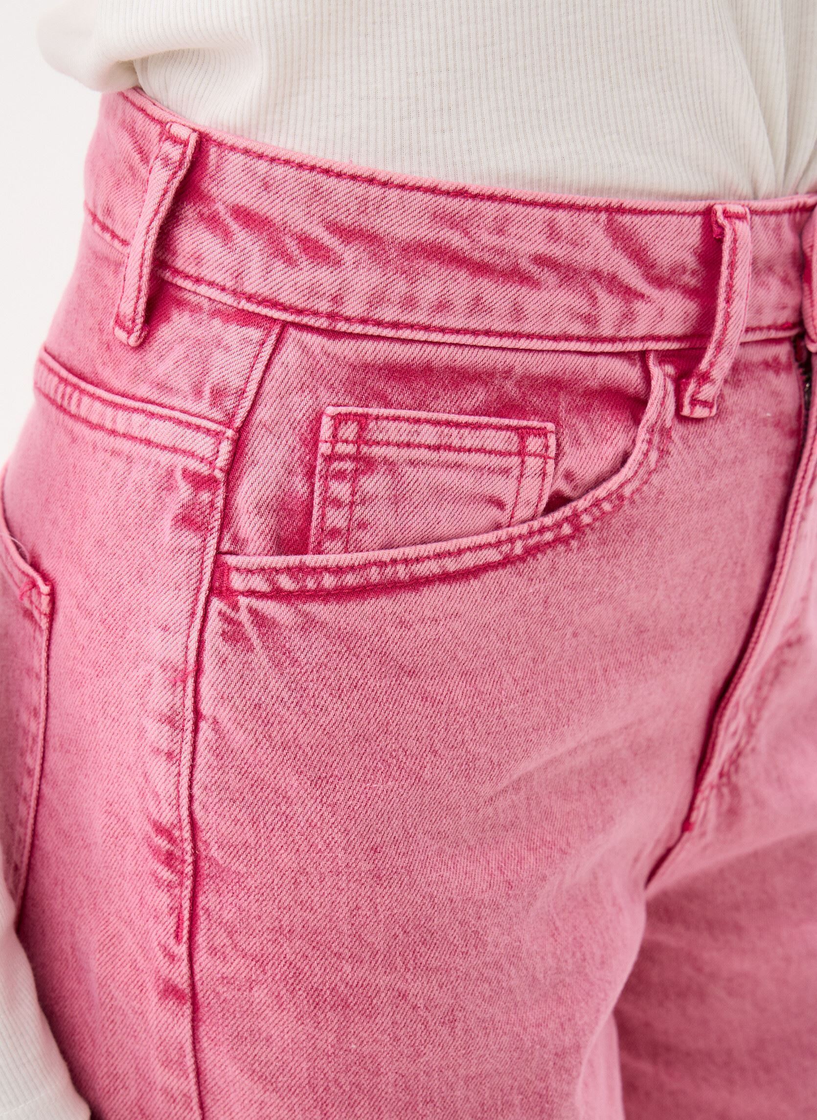 Wijde jeans / Flared Jeans Vifreya Hw Wide Color Wash Jeans Jaf dames roze Vila Wijde jeans / Flared Jeans Vifreya Hw Wide Color Wash Jeans Jaf dames roze JAZZY