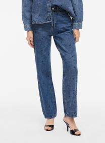 Straight Fit Jeans Vikelly Hw Straght Denim Jeans Cre Mbd/R damen blau