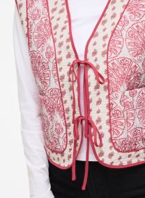 Vesten Videlphine S/L Bow Vest dames beige
