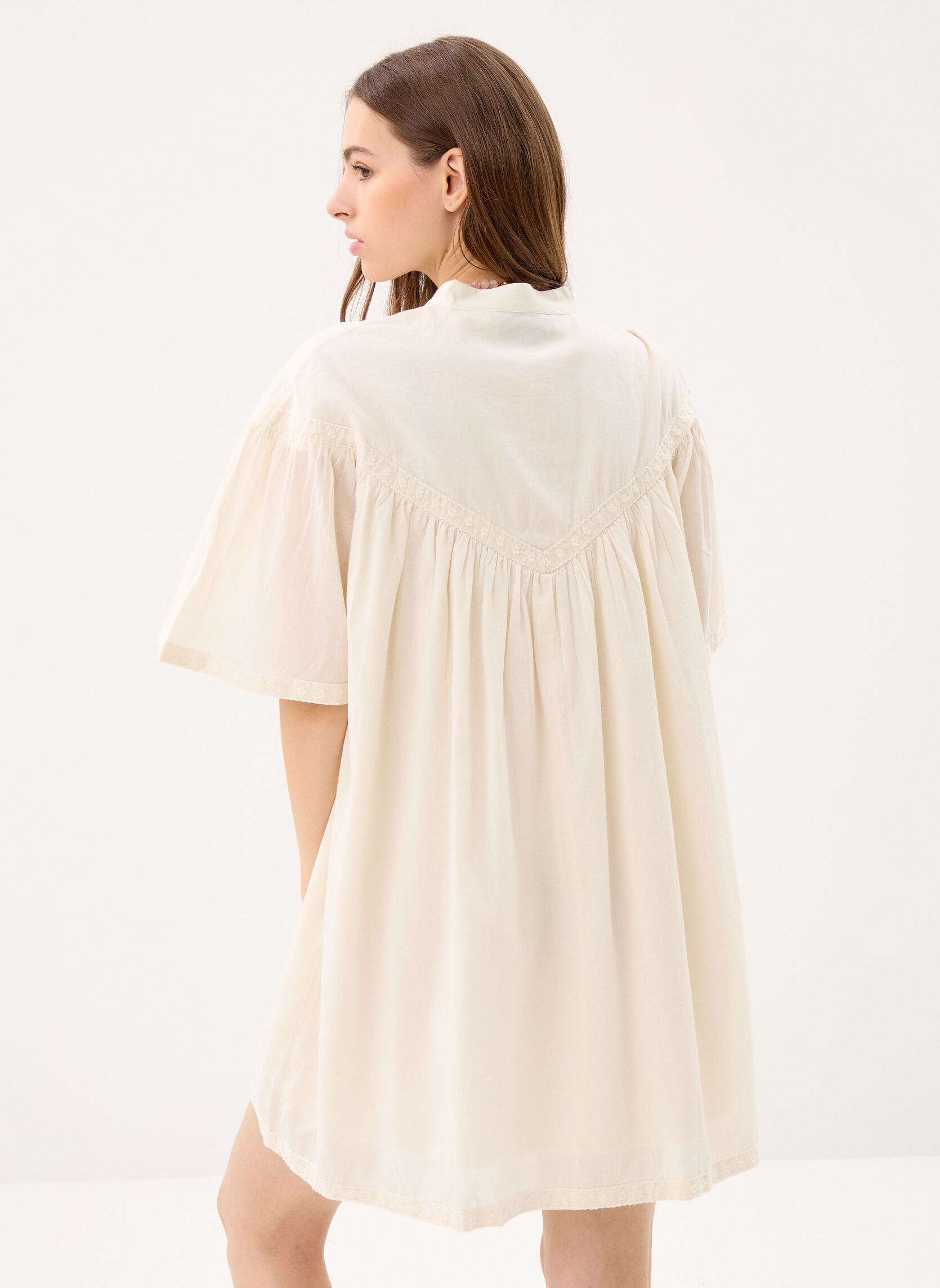 Robes Viesma 2/4 Short Dress/C36 femme beige Vila Robes Viesma 2/4 Short Dress/C36 femme beige Birch