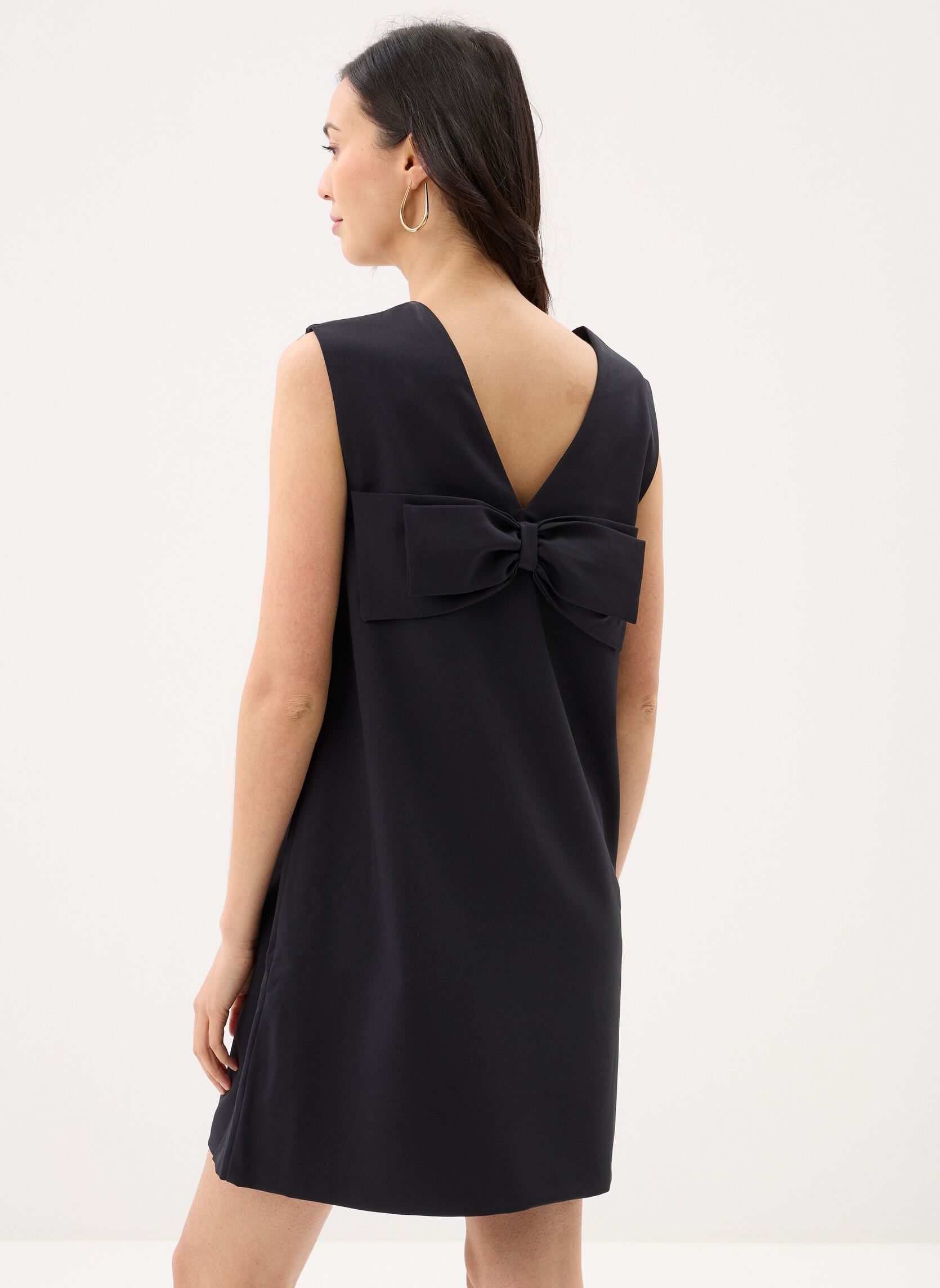 Robes Vigery V-Neck S/L Short Dress/Dc/R femme noir Vila Robes Vigery V-Neck S/L Short Dress/Dc/R femme noir BLACK BEAUTY