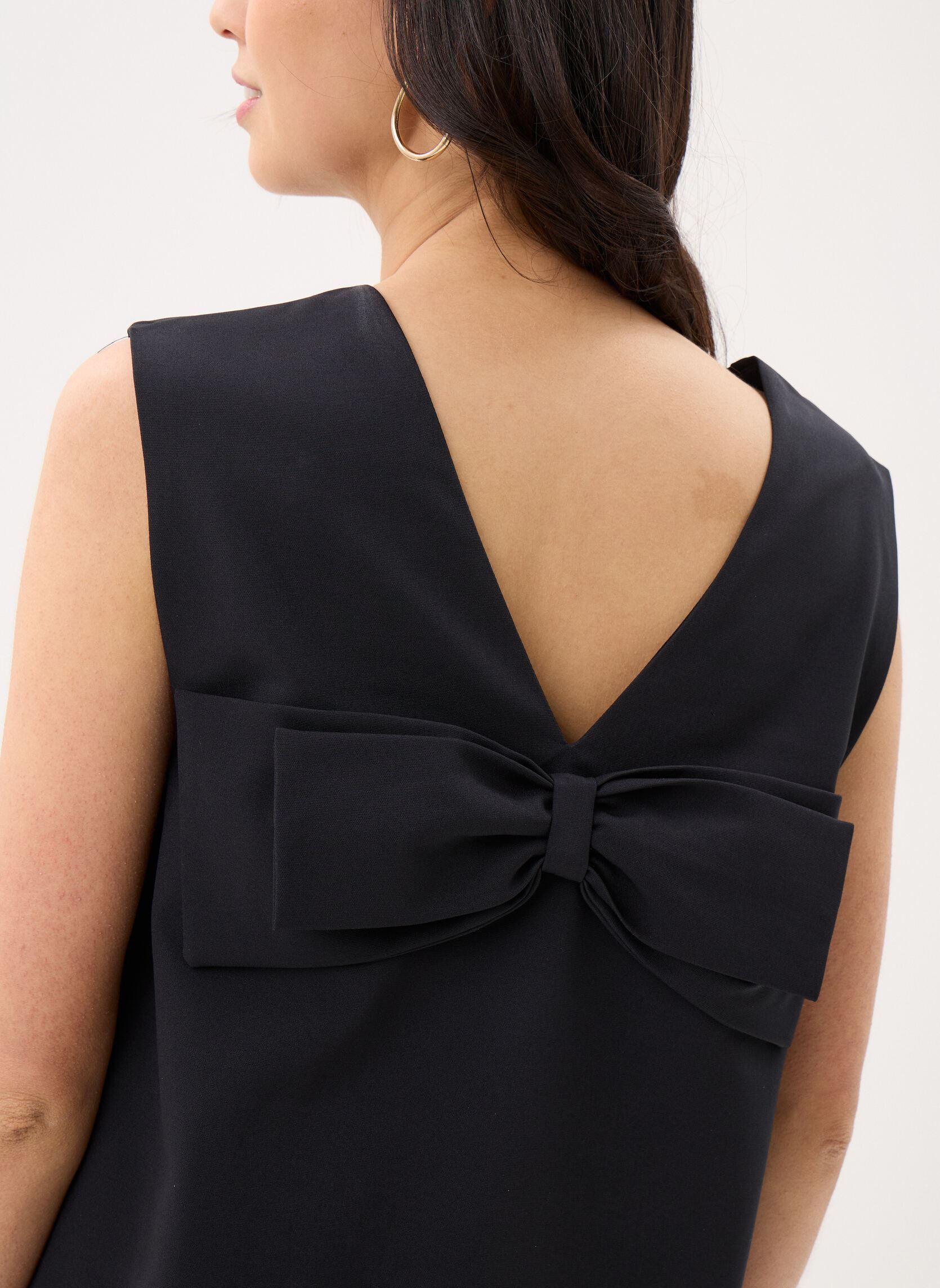 Robes Vigery V-Neck S/L Short Dress/Dc/R femme noir Vila Robes Vigery V-Neck S/L Short Dress/Dc/R femme noir BLACK BEAUTY