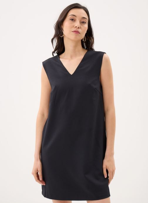 Vila Jurken Vigery V-Neck S/L Short Dress/Dc/R dames zwart