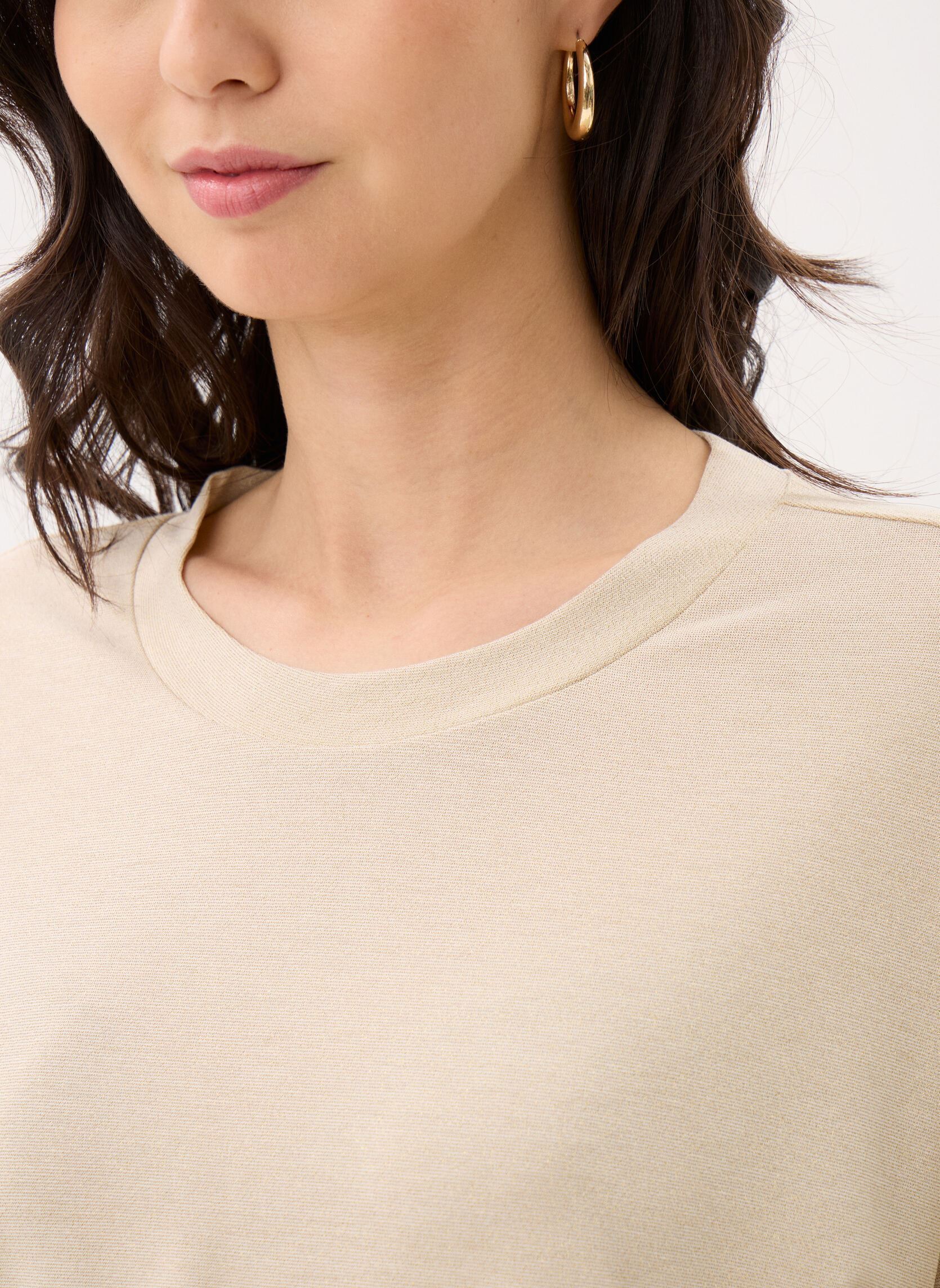 Kurzarm-T-Shirts Viluxi O-Neck Oversized Tee/Vol damen beige Vila Kurzarm-T-Shirts Viluxi O-Neck Oversized Tee/Vol damen beige Birch
