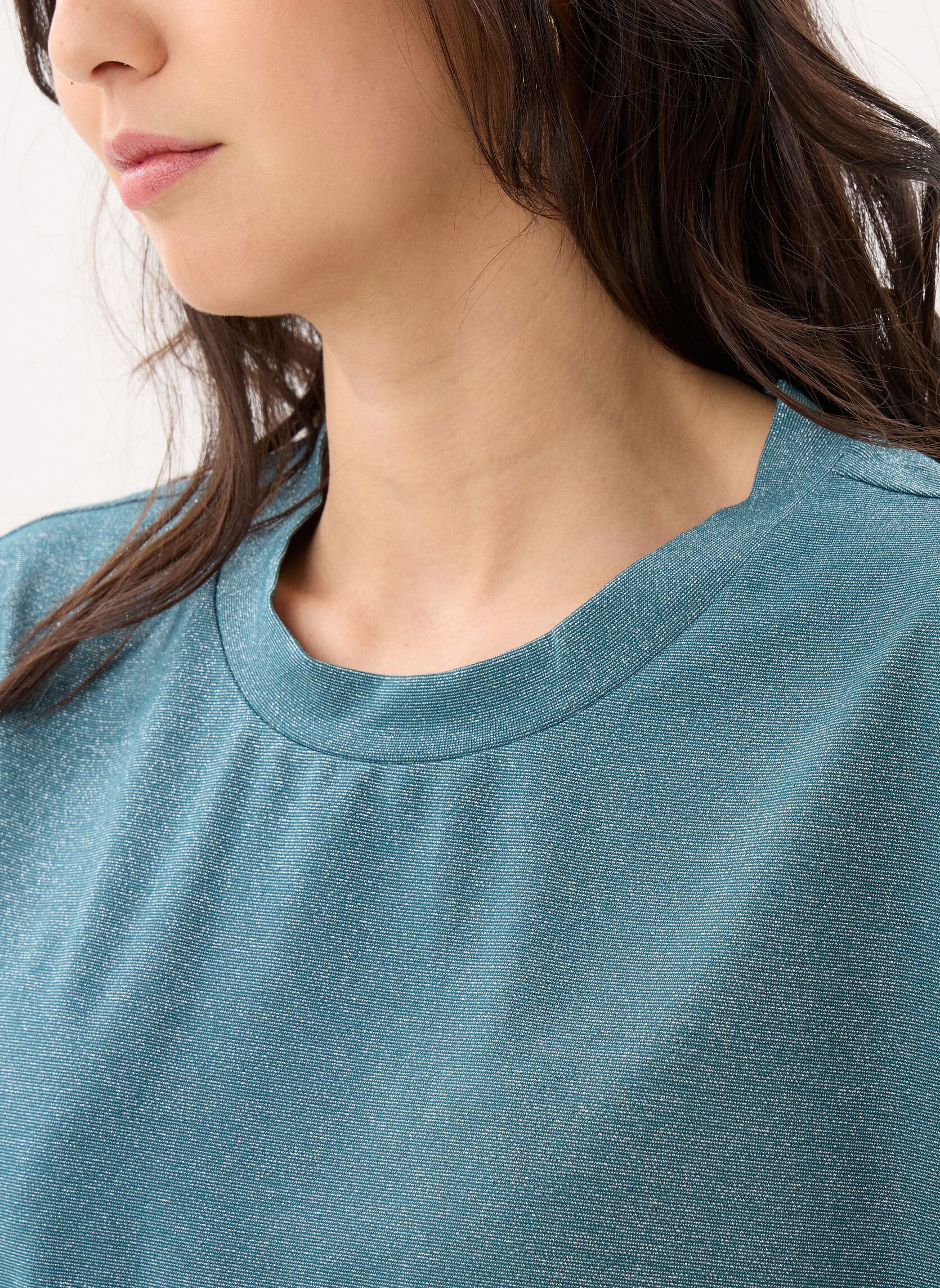 Tee-shirts manches courtes Viluxi O-Neck Oversized Tee/Vol femme vert Vila Tee-shirts manches courtes Viluxi O-Neck Oversized Tee/Vol femme vert Atlantic Deep