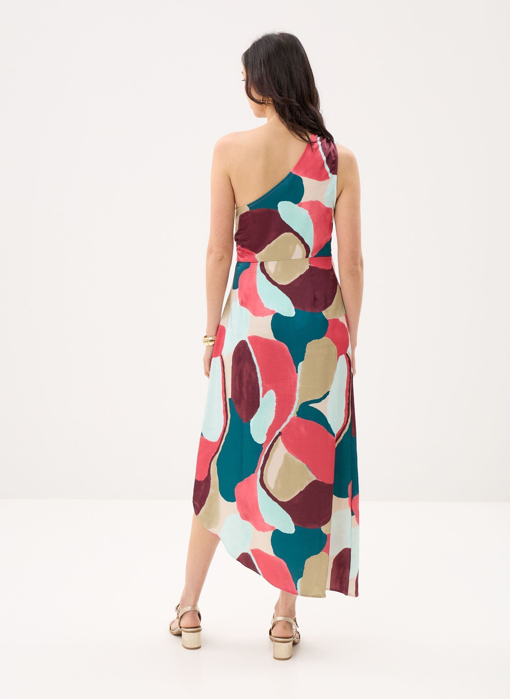 Robes Visalmira Kai One-Shoulder Midi Dress/Dc femme rose Vila Robes Visalmira Kai One-Shoulder Midi Dress/Dc femme rose Holly Berry