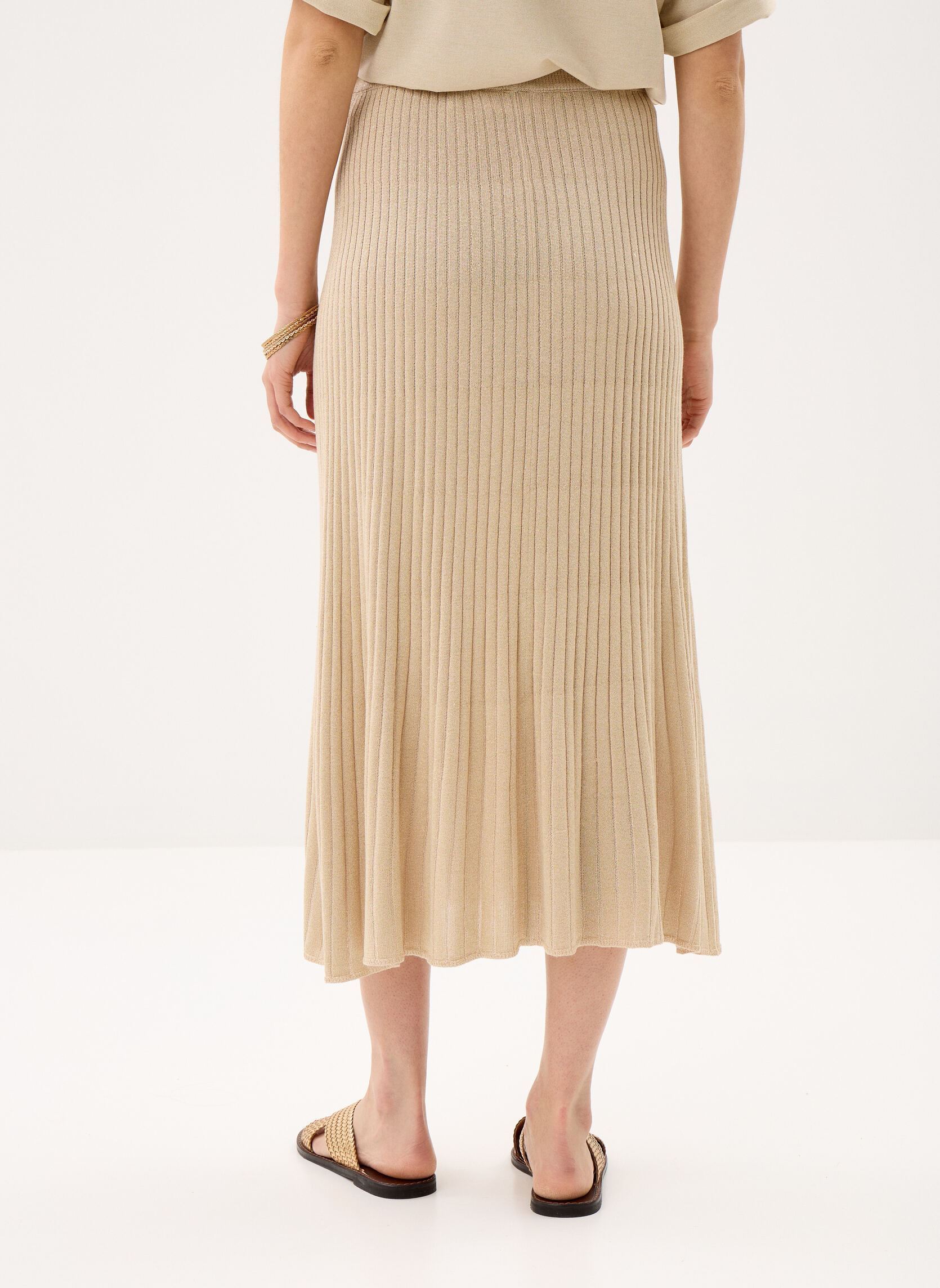 Midi-Röcke Vishem Midi Button Knit Skirt/Rs damen braun Vila Midi-Röcke Vishem Midi Button Knit Skirt/Rs damen braun FROSTED ALMOND