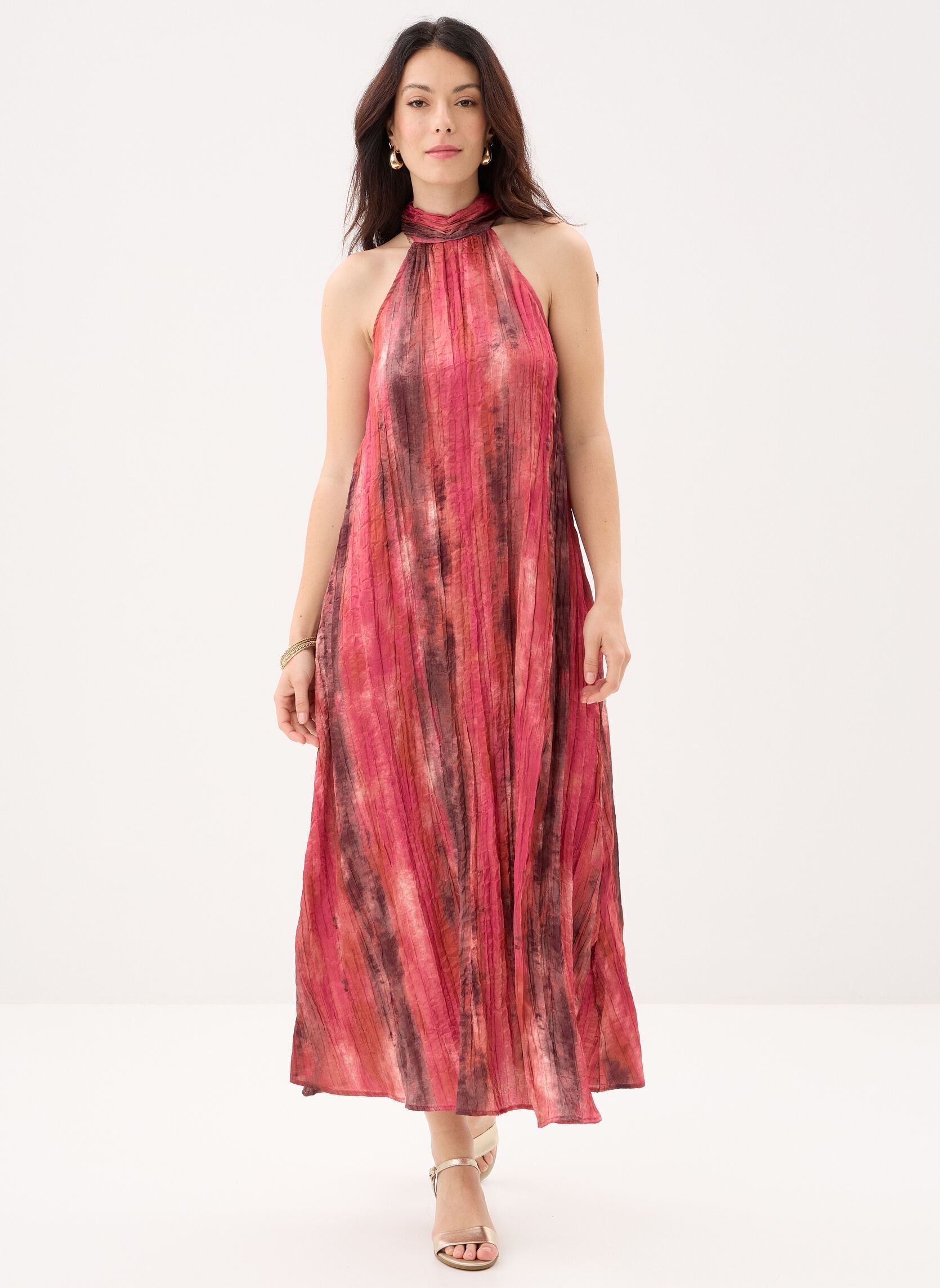 Robes longues Vivaia Halterneck S/L Ankle Dress/Dc femme rose Vila Robes longues Vivaia Halterneck S/L Ankle Dress/Dc femme rose Holly Berry