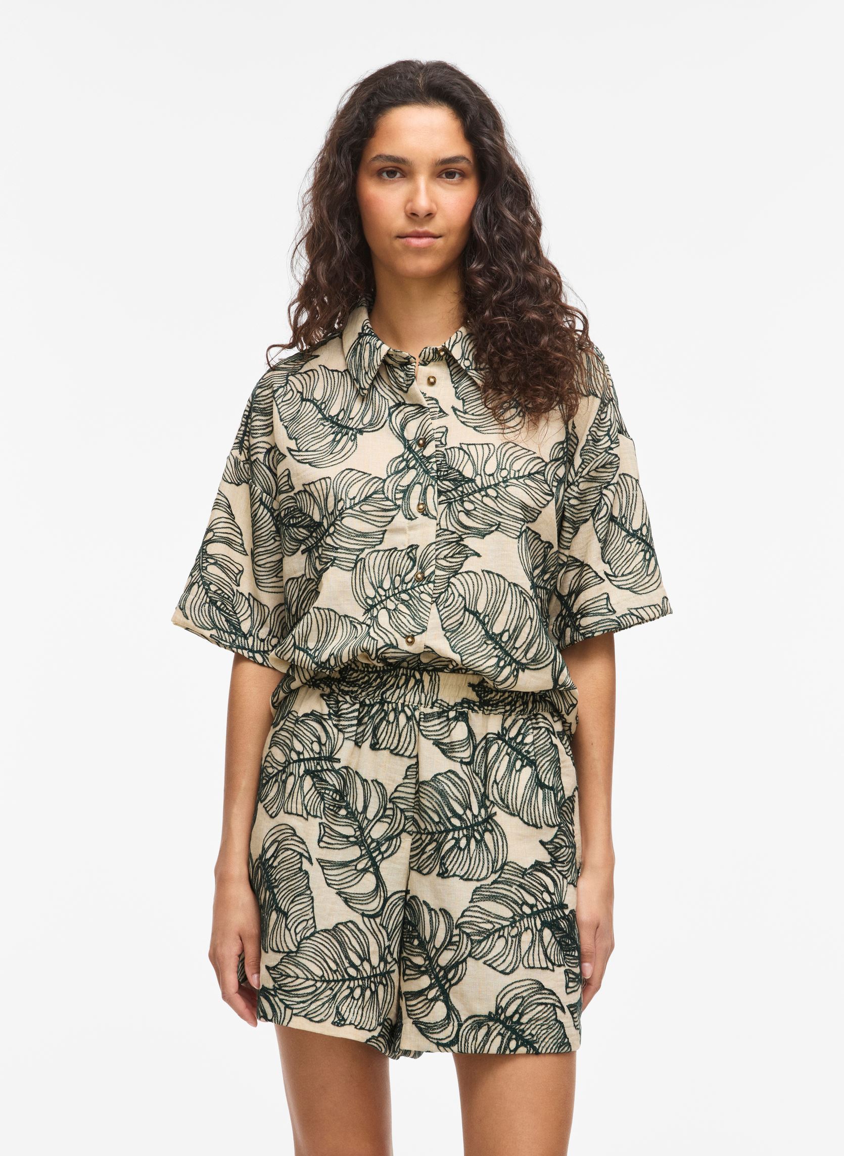 Hemden Viflura 2/4 Shirt/1 dames beige Vila Hemden Viflura 2/4 Shirt/1 dames beige BIRCH