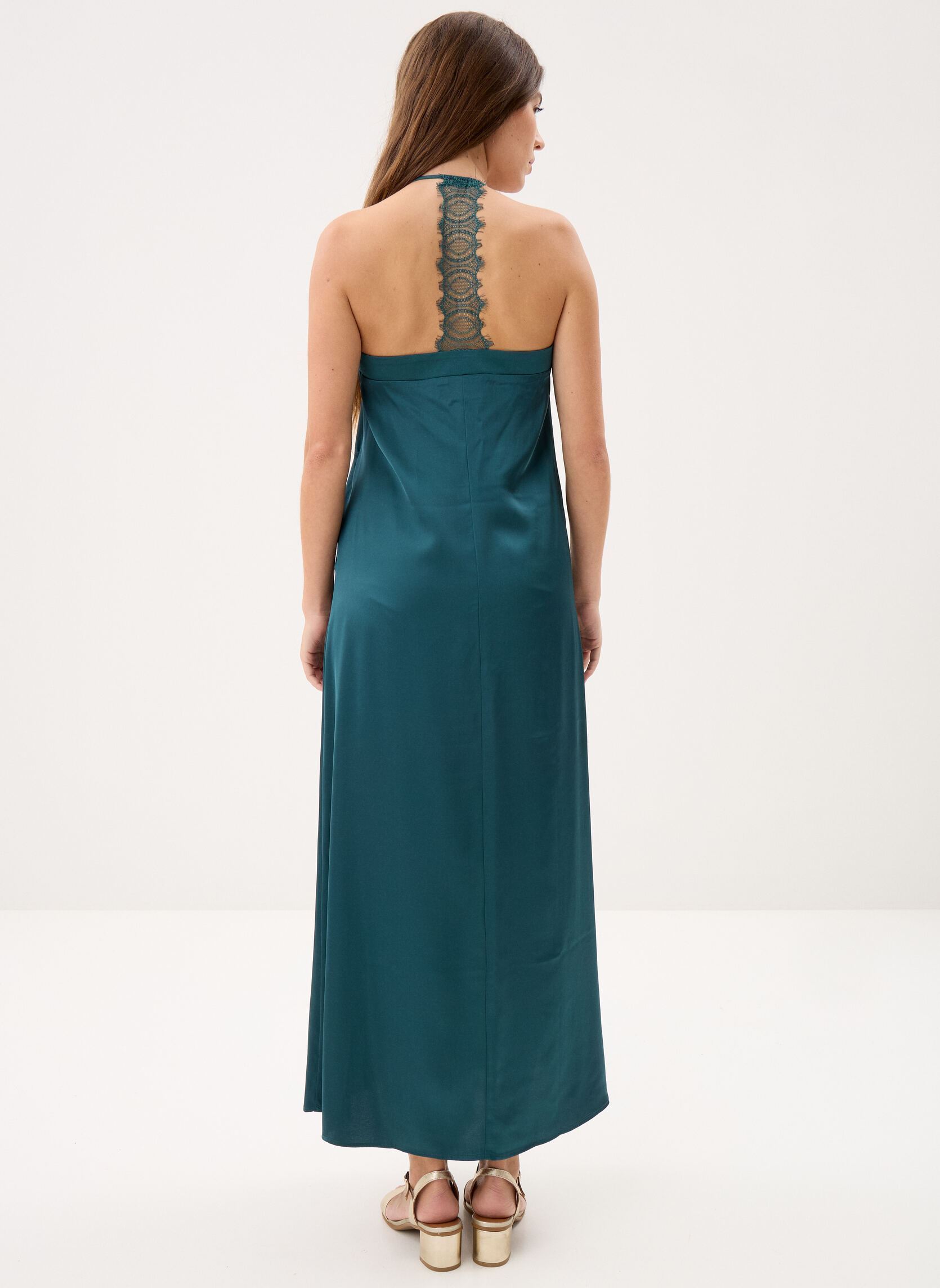 Robes longues Vilace V-Neck Singlet Ankle Dress/Dc/Rf femme vert Vila Robes longues Vilace V-Neck Singlet Ankle Dress/Dc/Rf femme vert Atlantic Deep