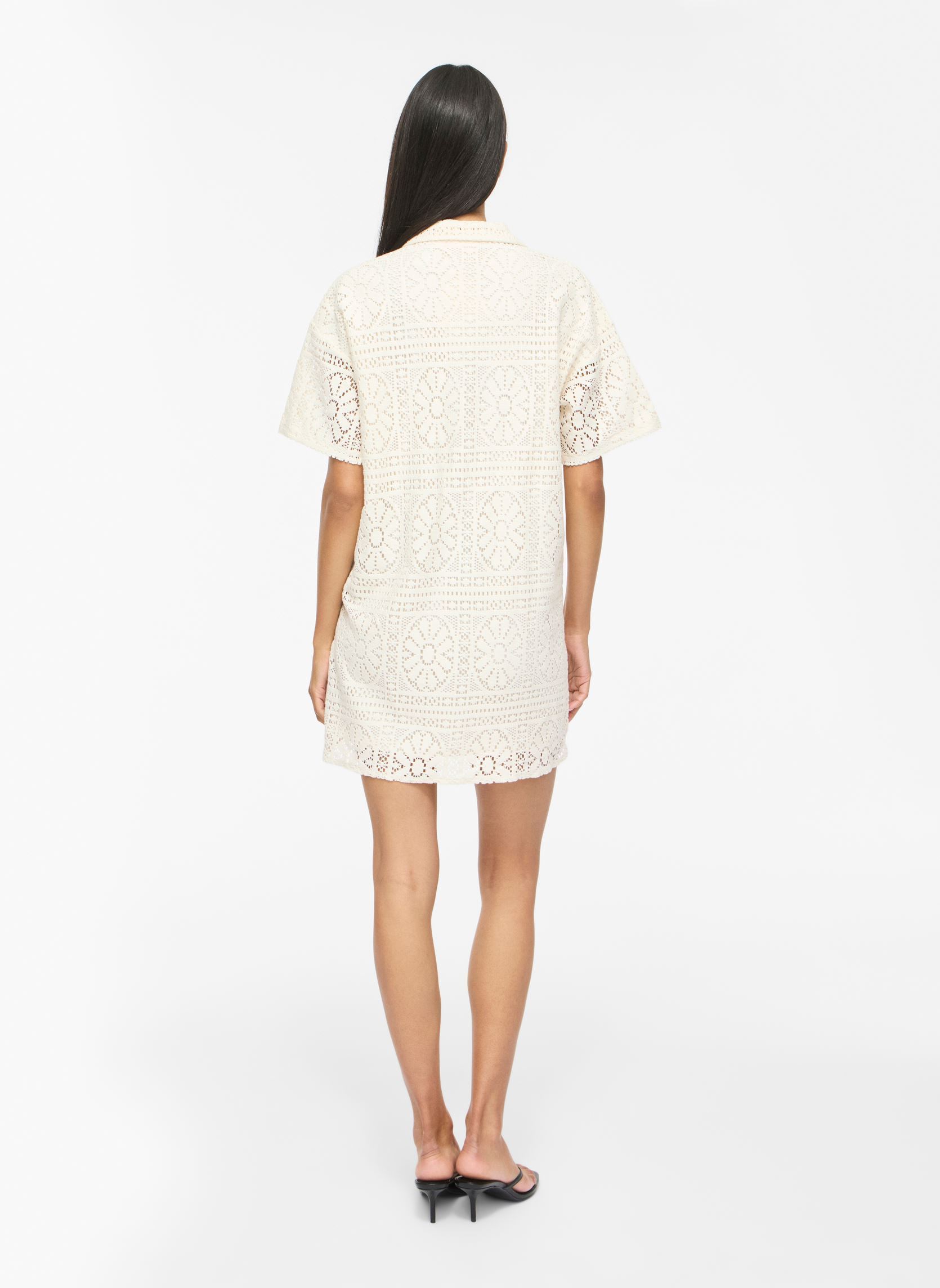Kleider Vimerinda 2/4 Dress/Vol damen beige Vila Kleider Vimerinda 2/4 Dress/Vol damen beige BIRCH