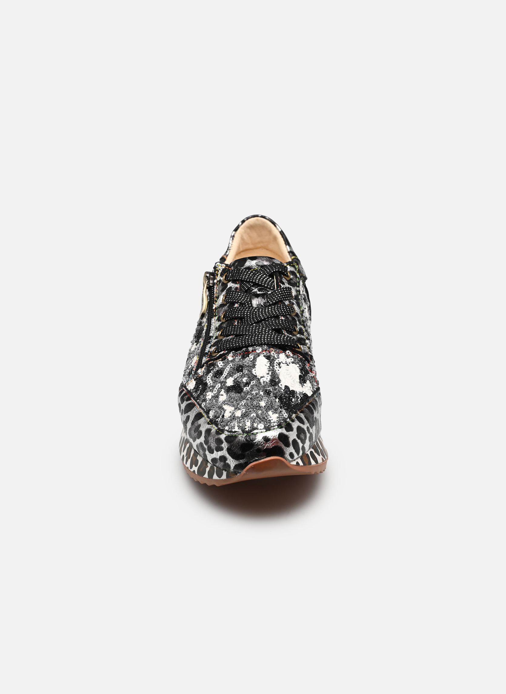 Lage sneakers DELPHINE 06 dames zilver Laura Vita Lage sneakers DELPHINE 06 dames zilver ACIER