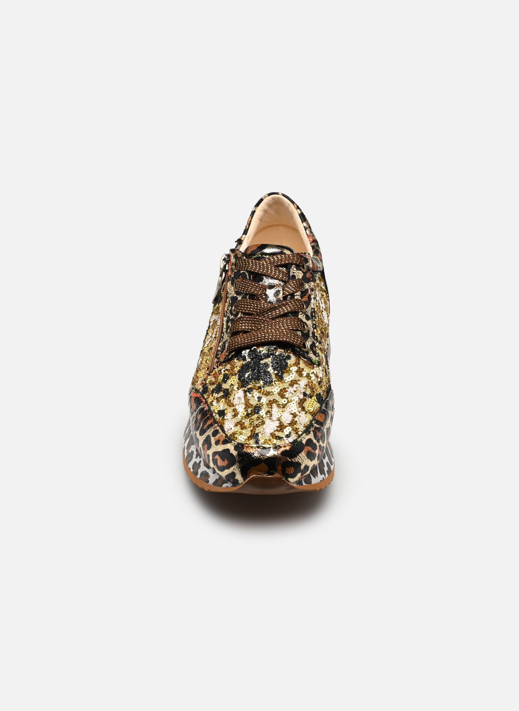 Lage sneakers DELPHINE 06 dames goud en brons Laura Vita Lage sneakers DELPHINE 06 dames goud en brons OR