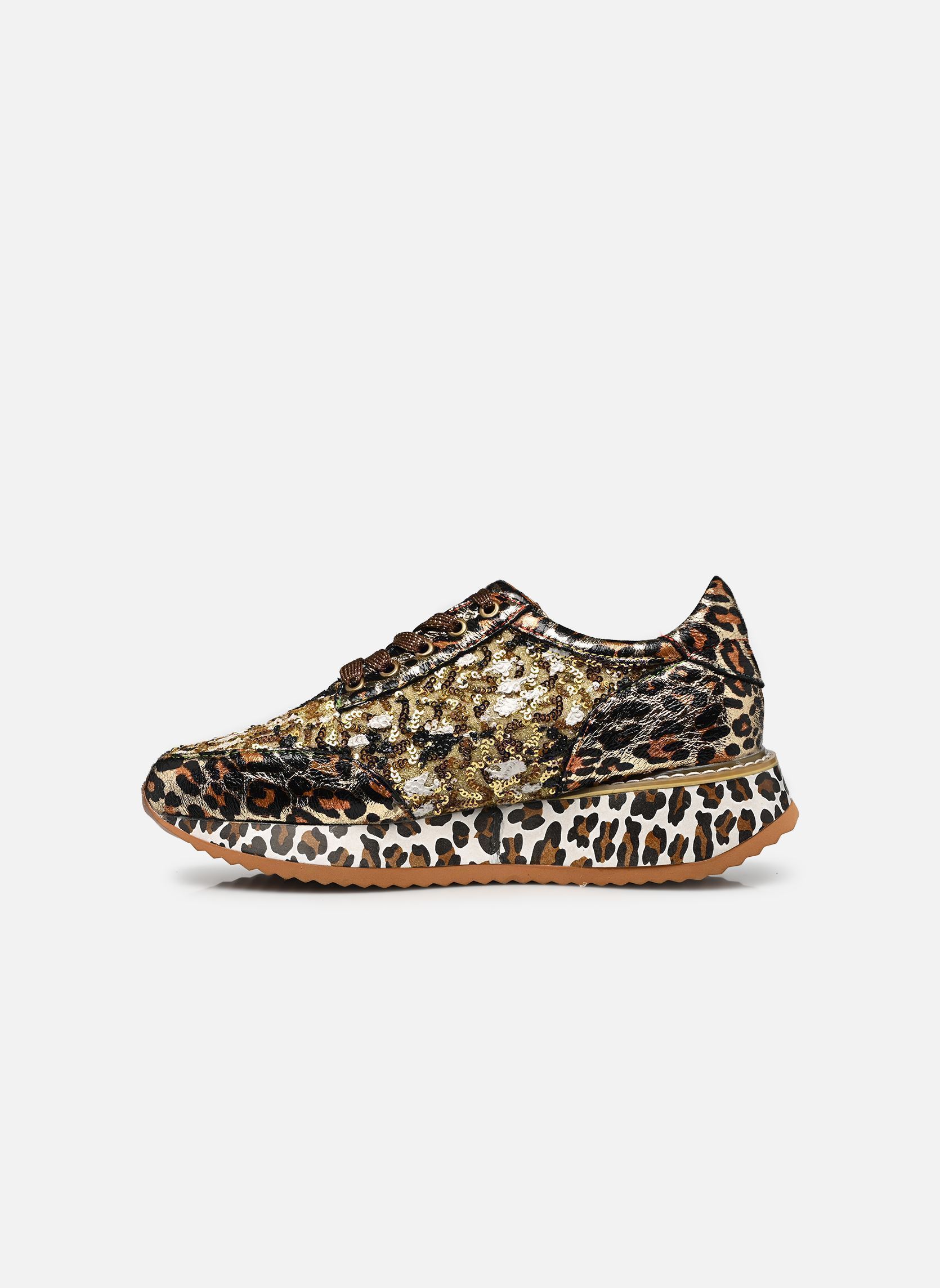 Lage sneakers DELPHINE 06 dames goud en brons Laura Vita Lage sneakers DELPHINE 06 dames goud en brons OR