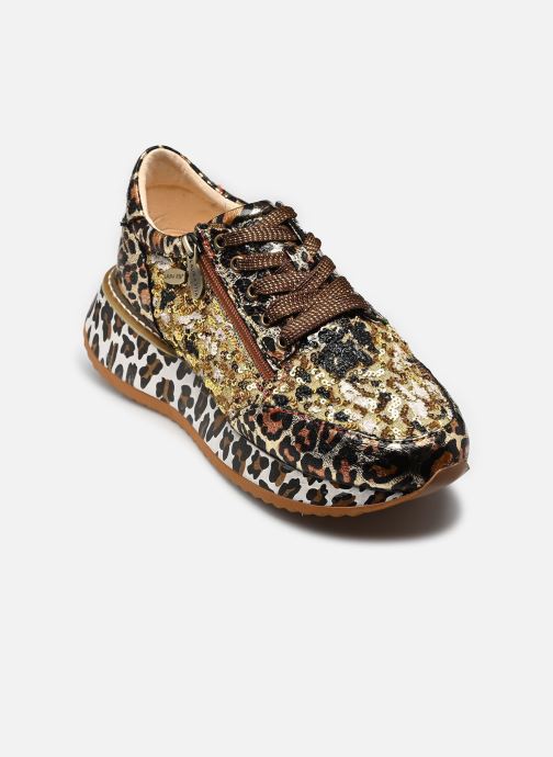 Laura Vita Lage sneakers DELPHINE 06 dames goud en brons